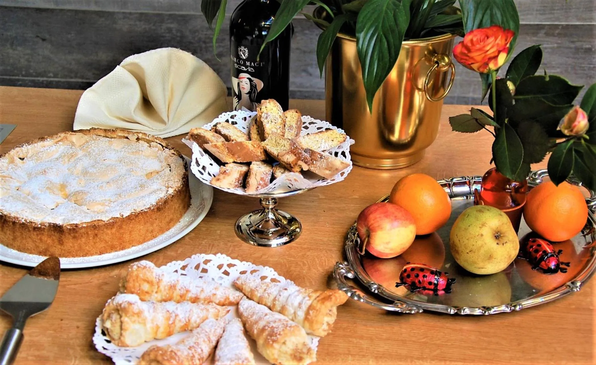 Food close-up in Hotel della Posta