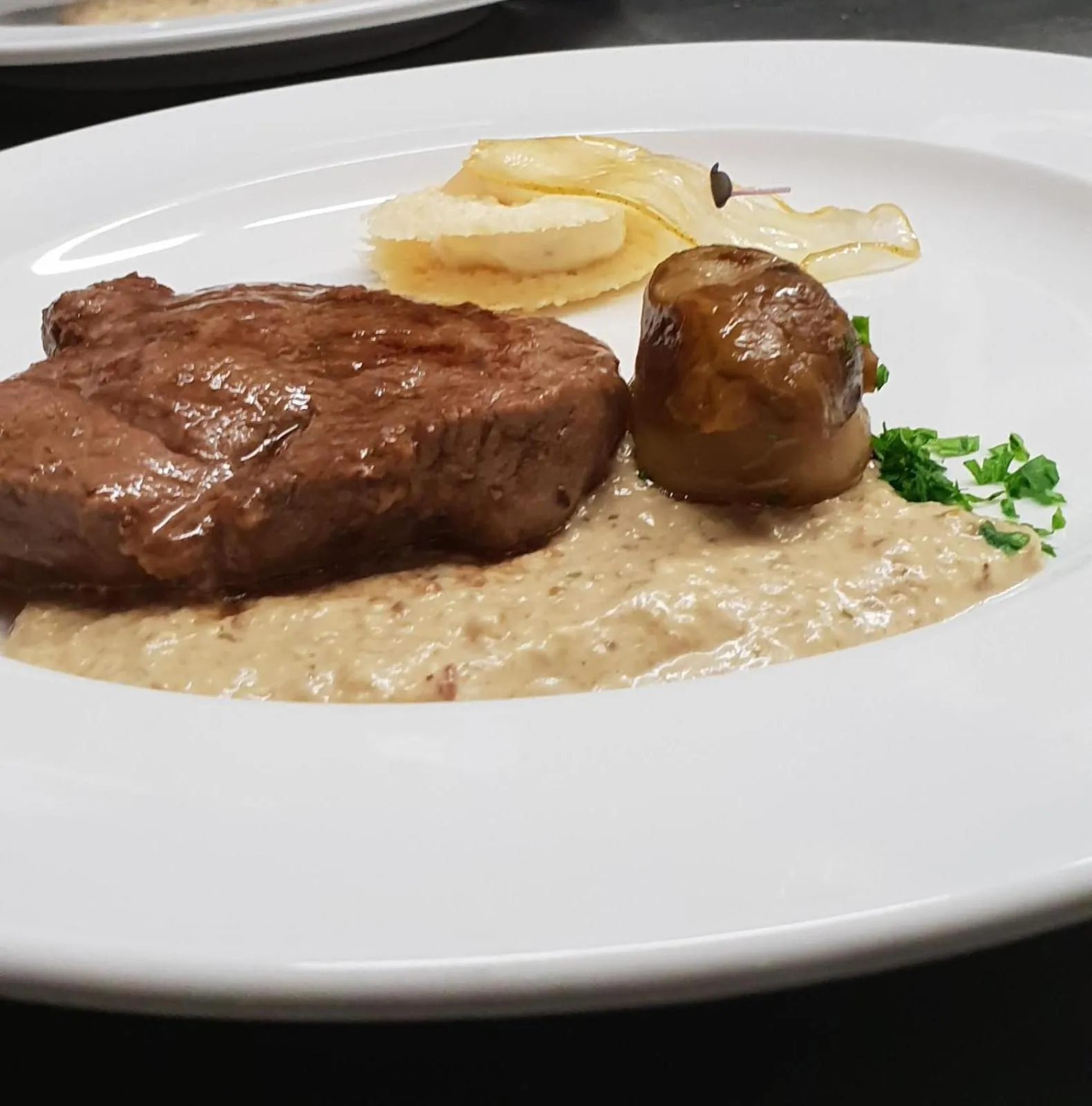 Food close-up in Hotel della Posta