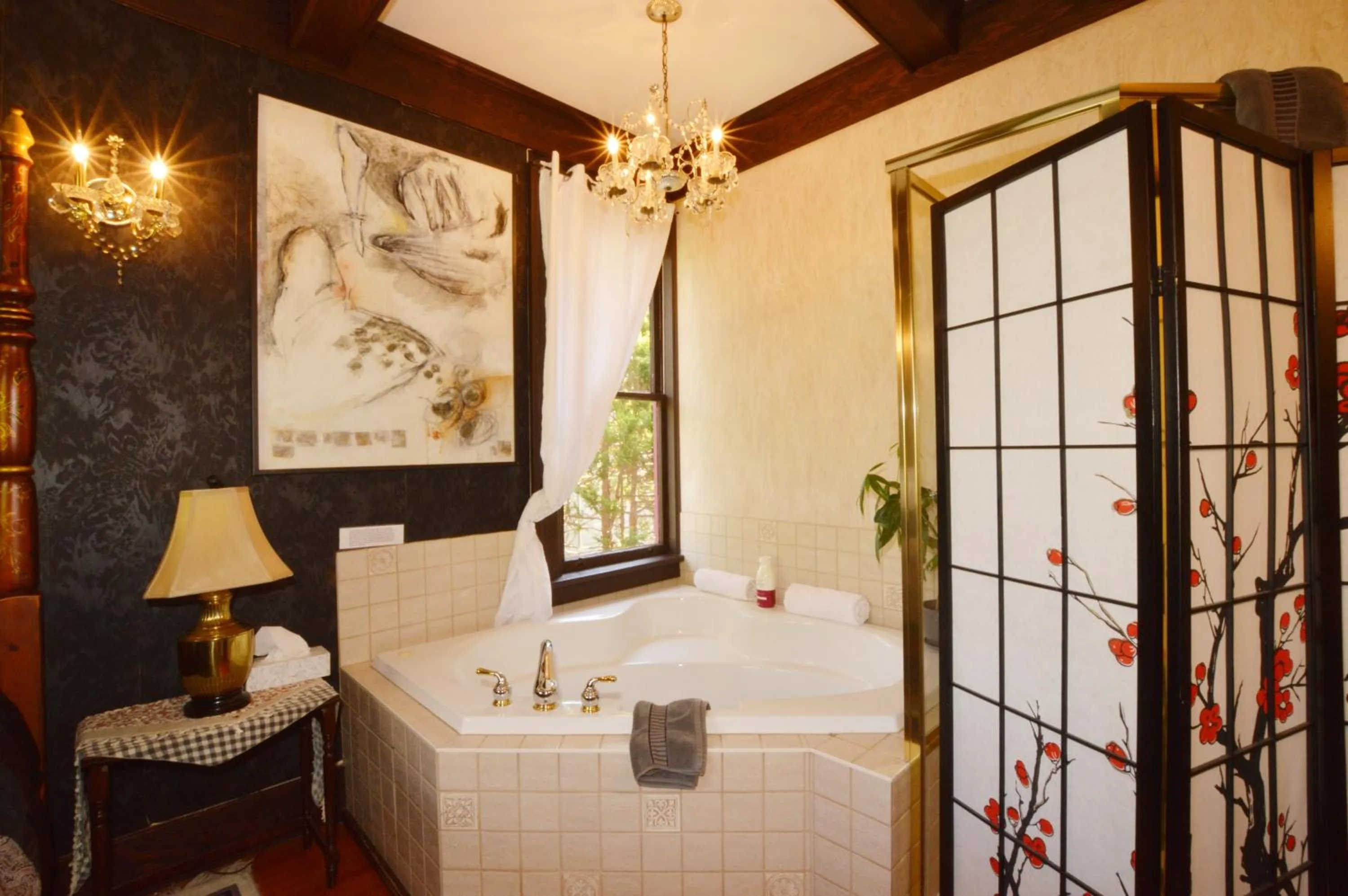 Bath in Marketa's Bed and Breakfast