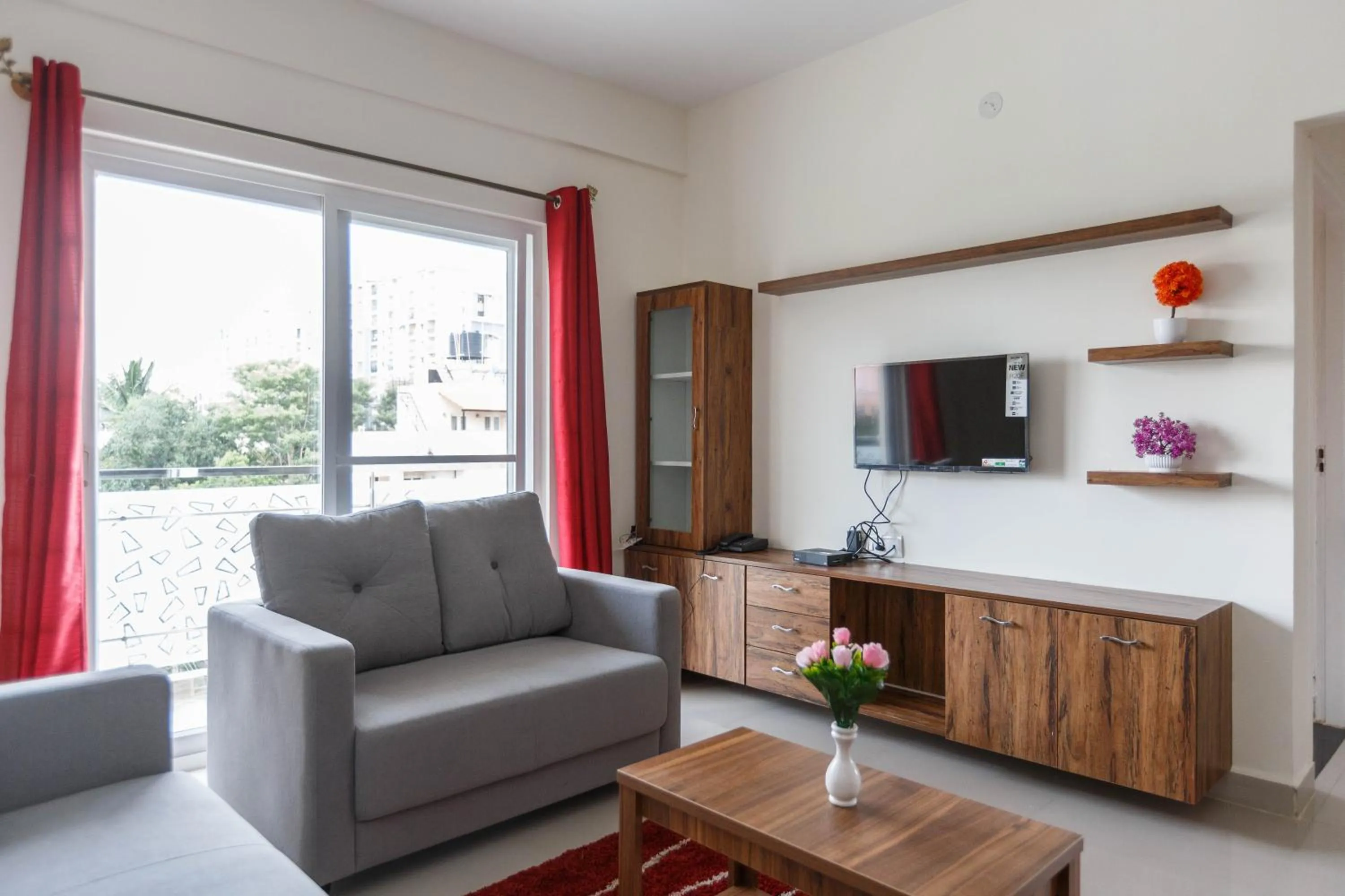 Living room in Mistyblue Serviced Apartments