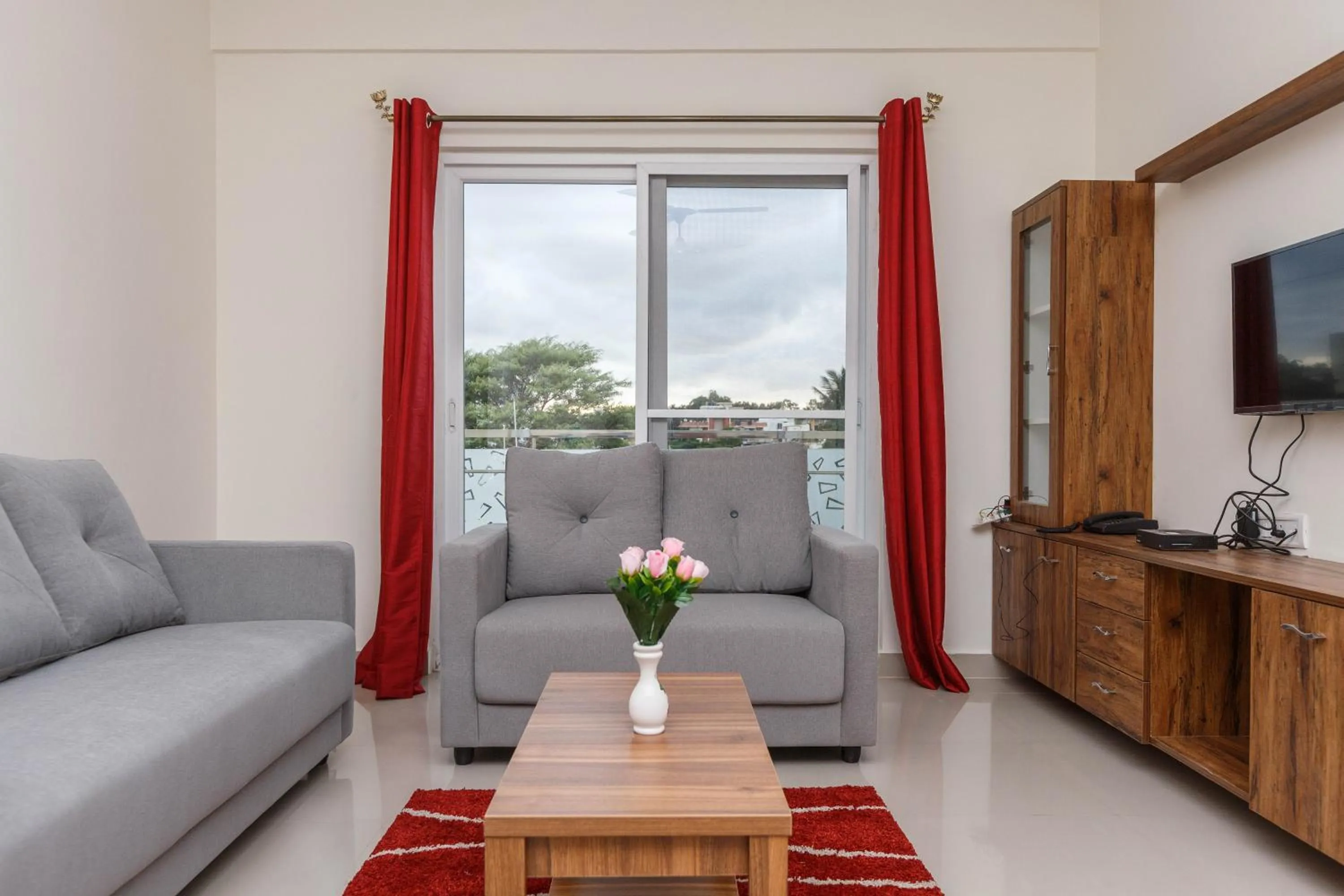 Living room in Mistyblue Serviced Apartments