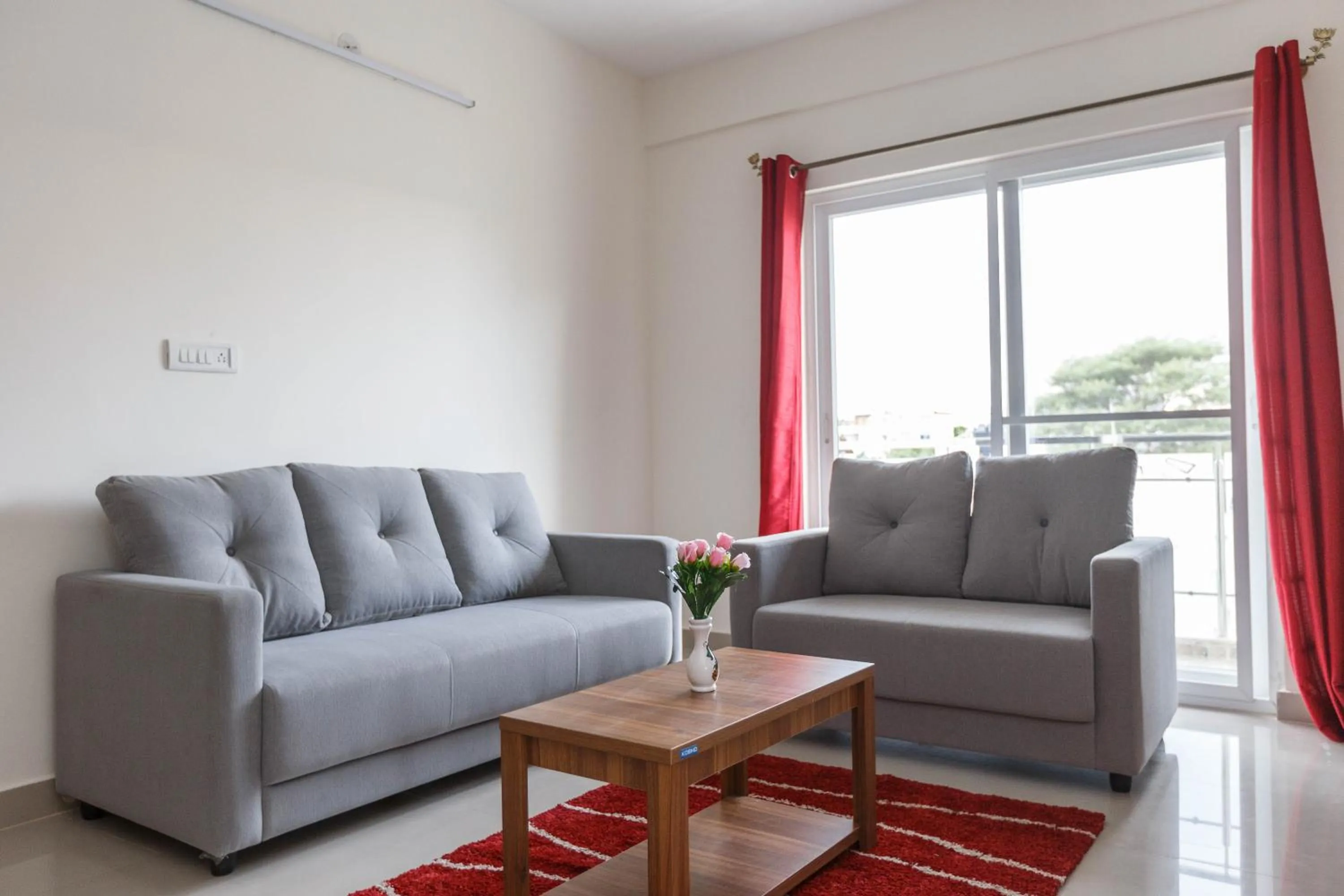 Living room in Mistyblue Serviced Apartments