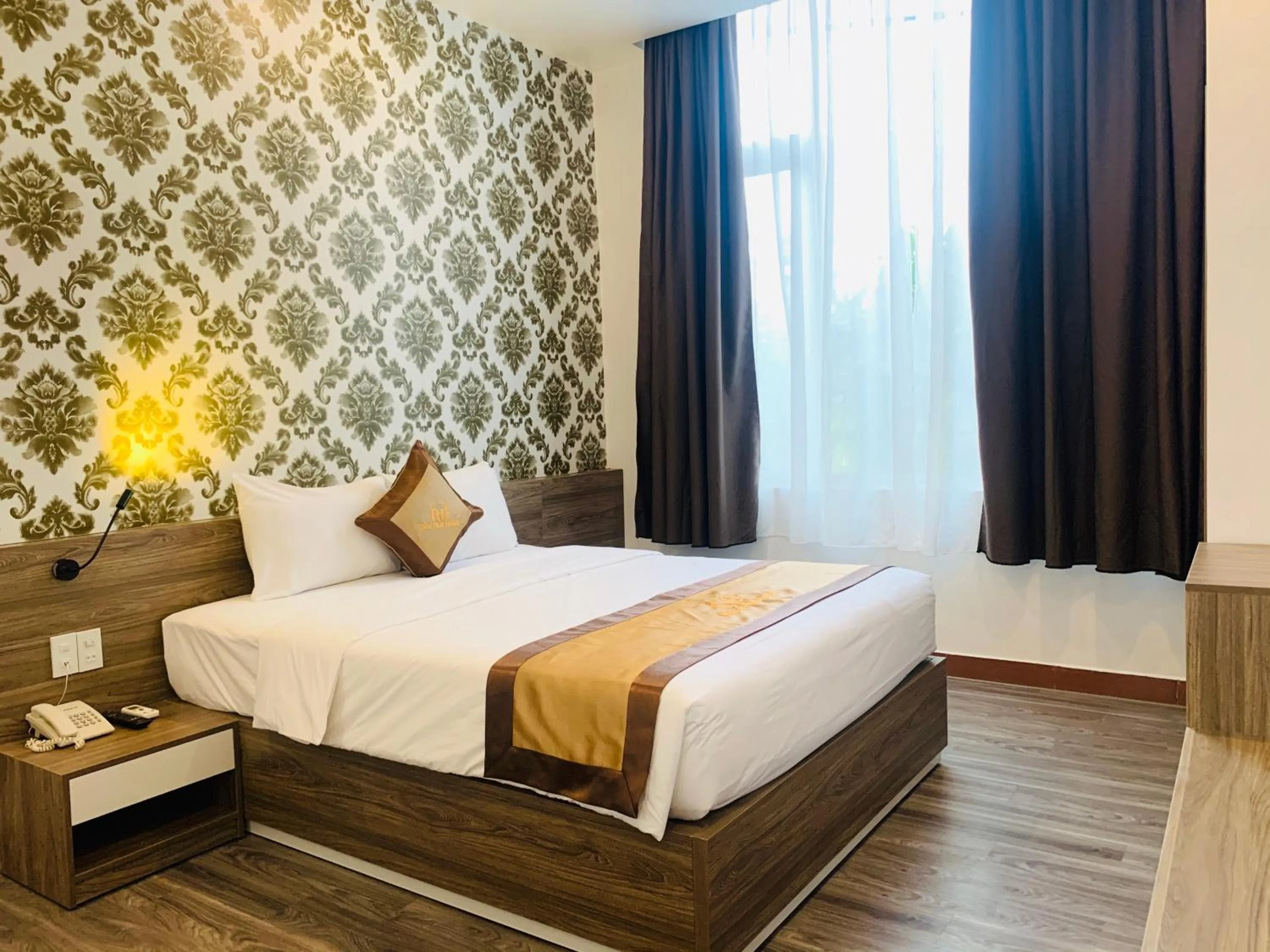 Bed in Nice Hue Hotel