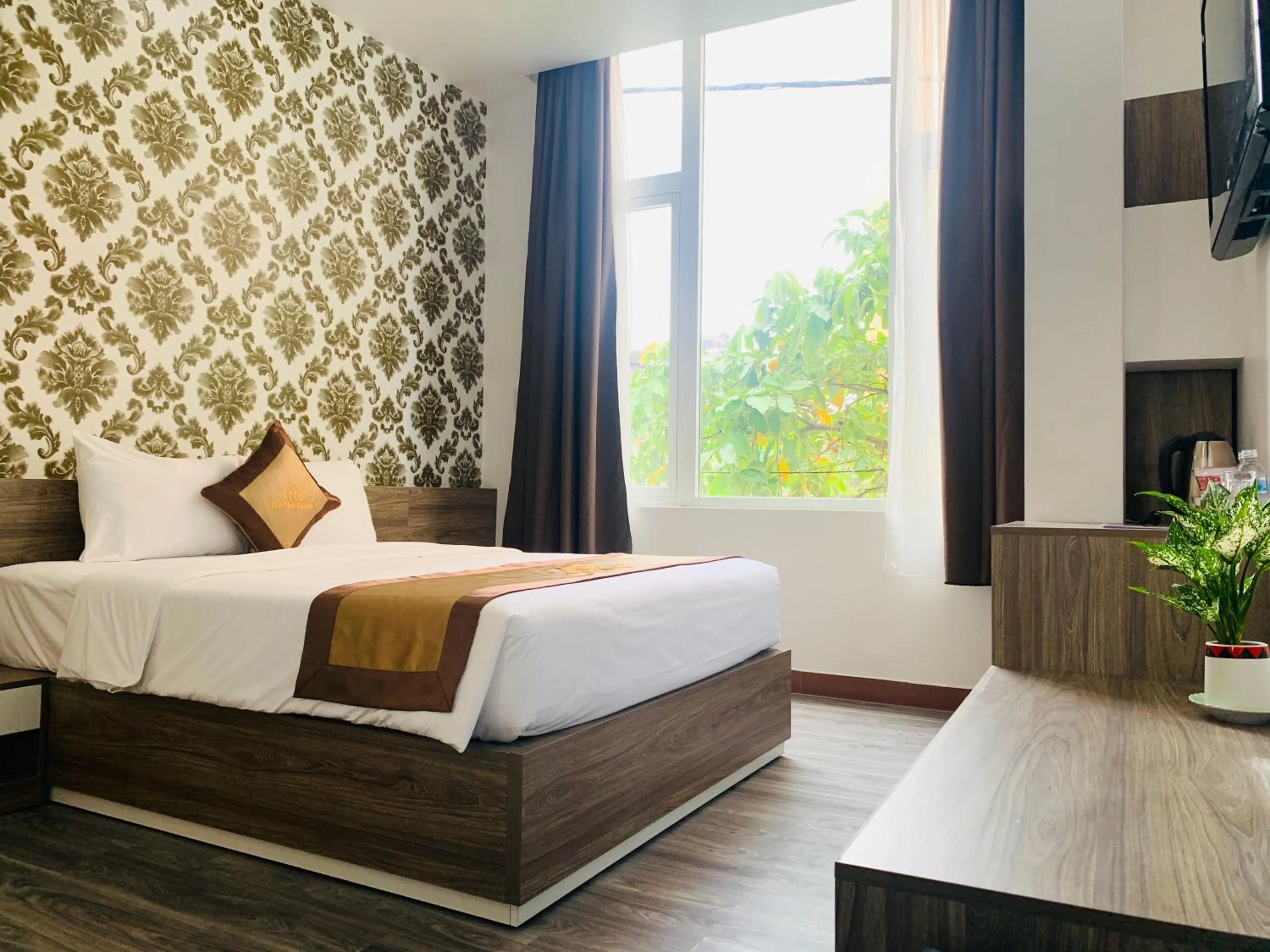 Bed in Nice Hue Hotel