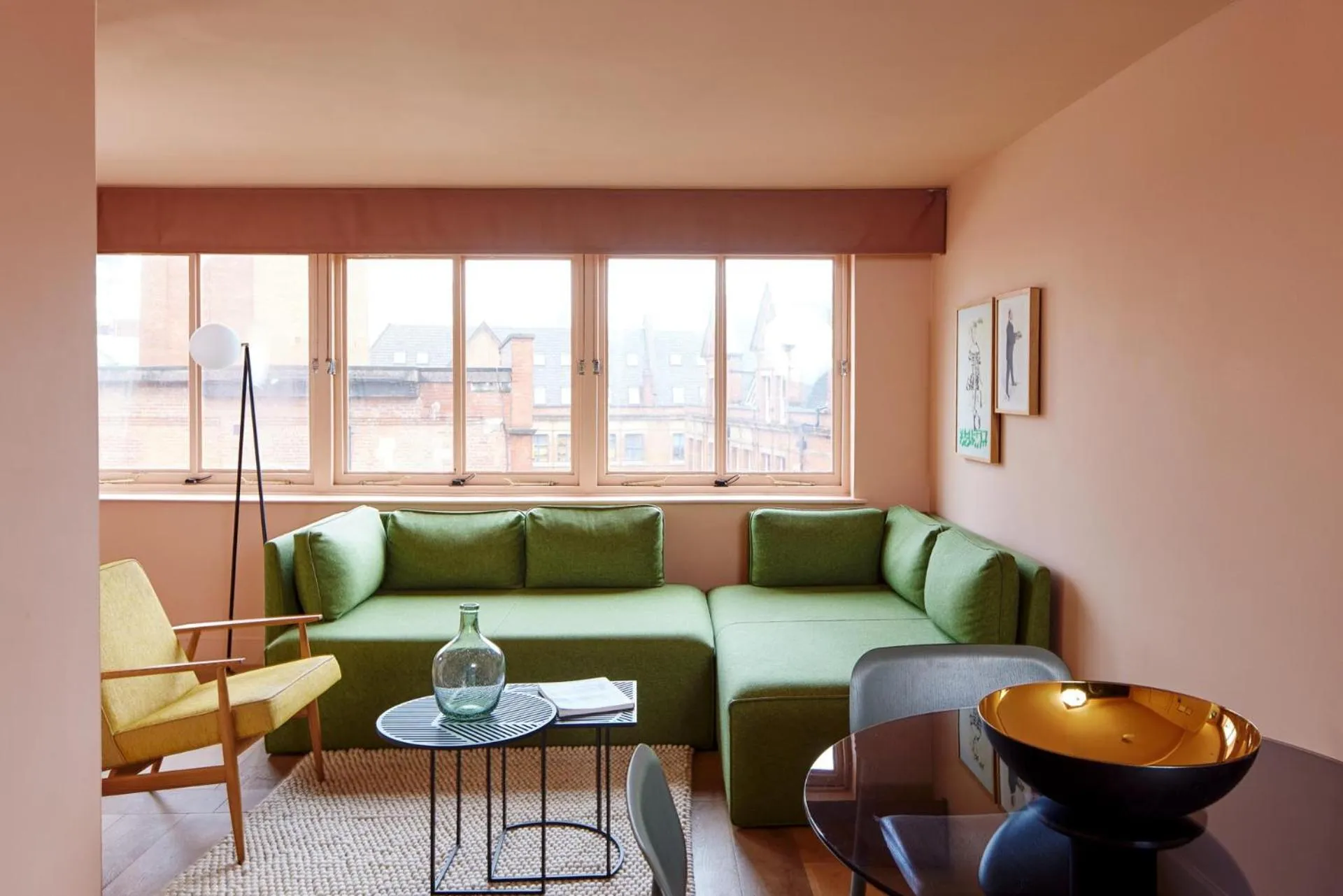 Living room in Whitworth Locke