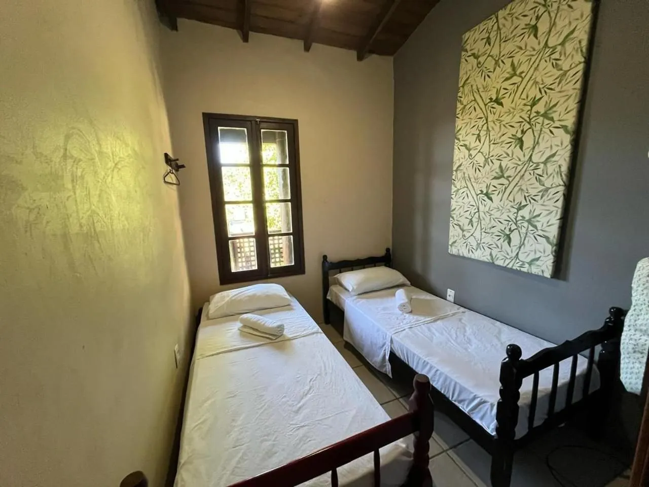 Bedroom, Bed in Pousada vale verde bungalows - Praia do Rosa