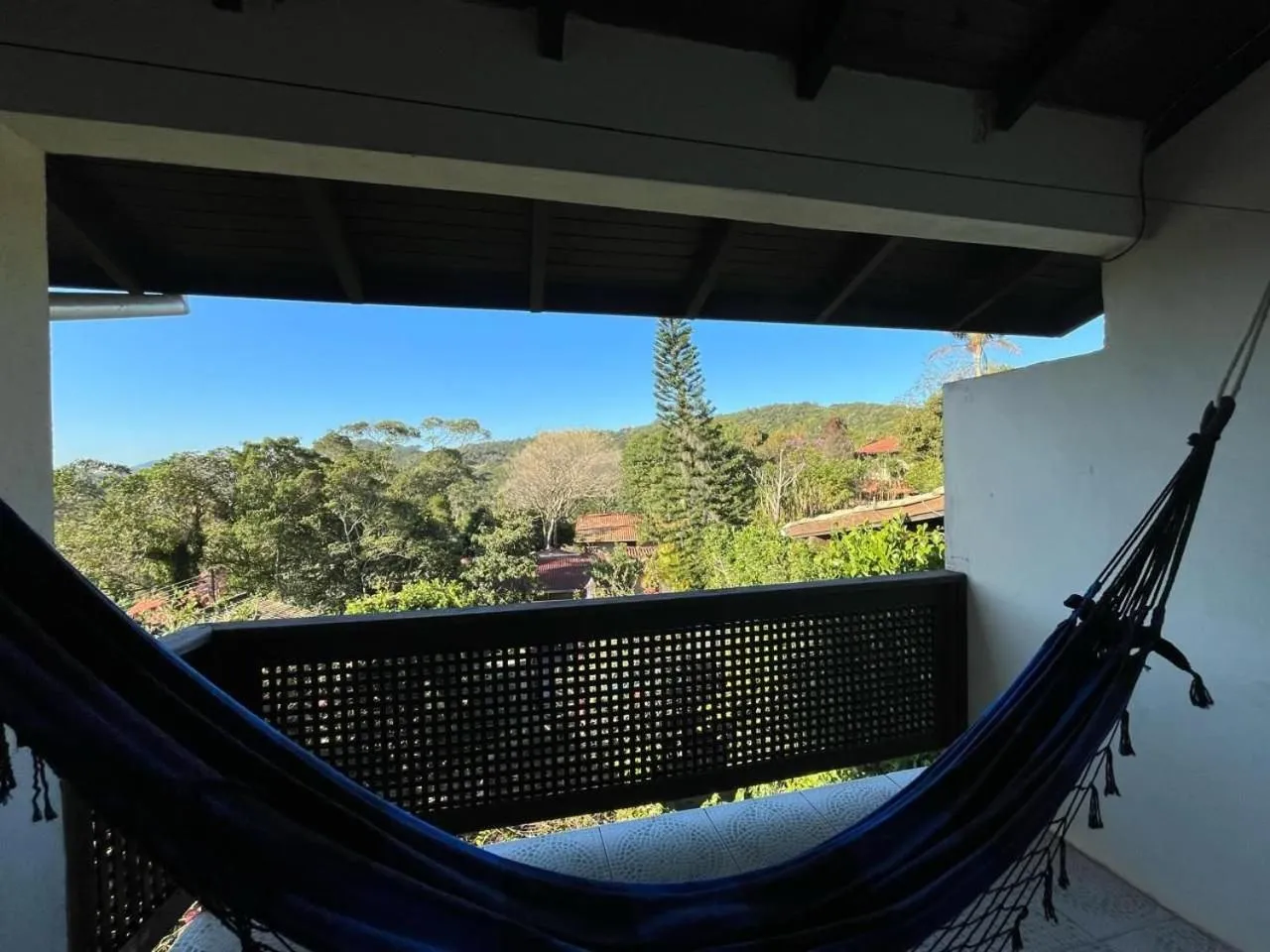 Balcony/Terrace in Pousada vale verde bungalows - Praia do Rosa