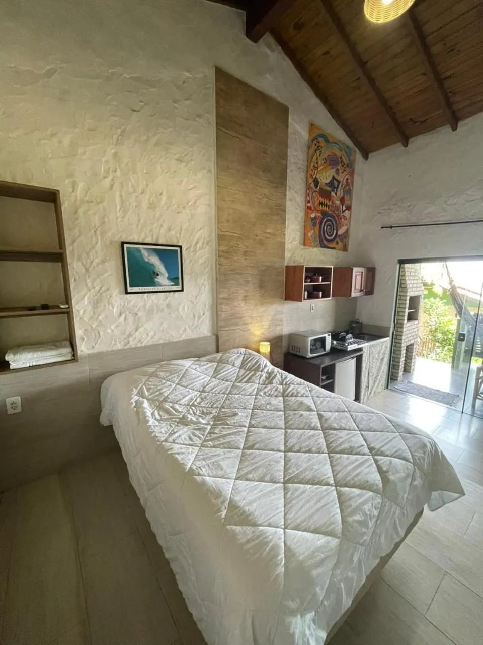 Bed in Pousada vale verde bungalows - Praia do Rosa