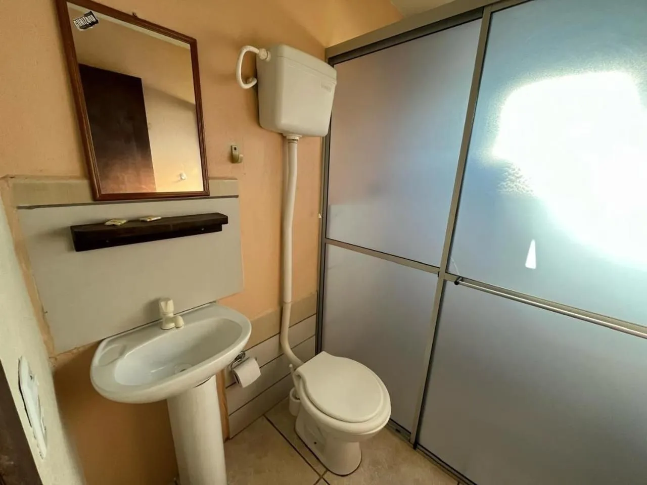 Bathroom in Pousada vale verde bungalows - Praia do Rosa