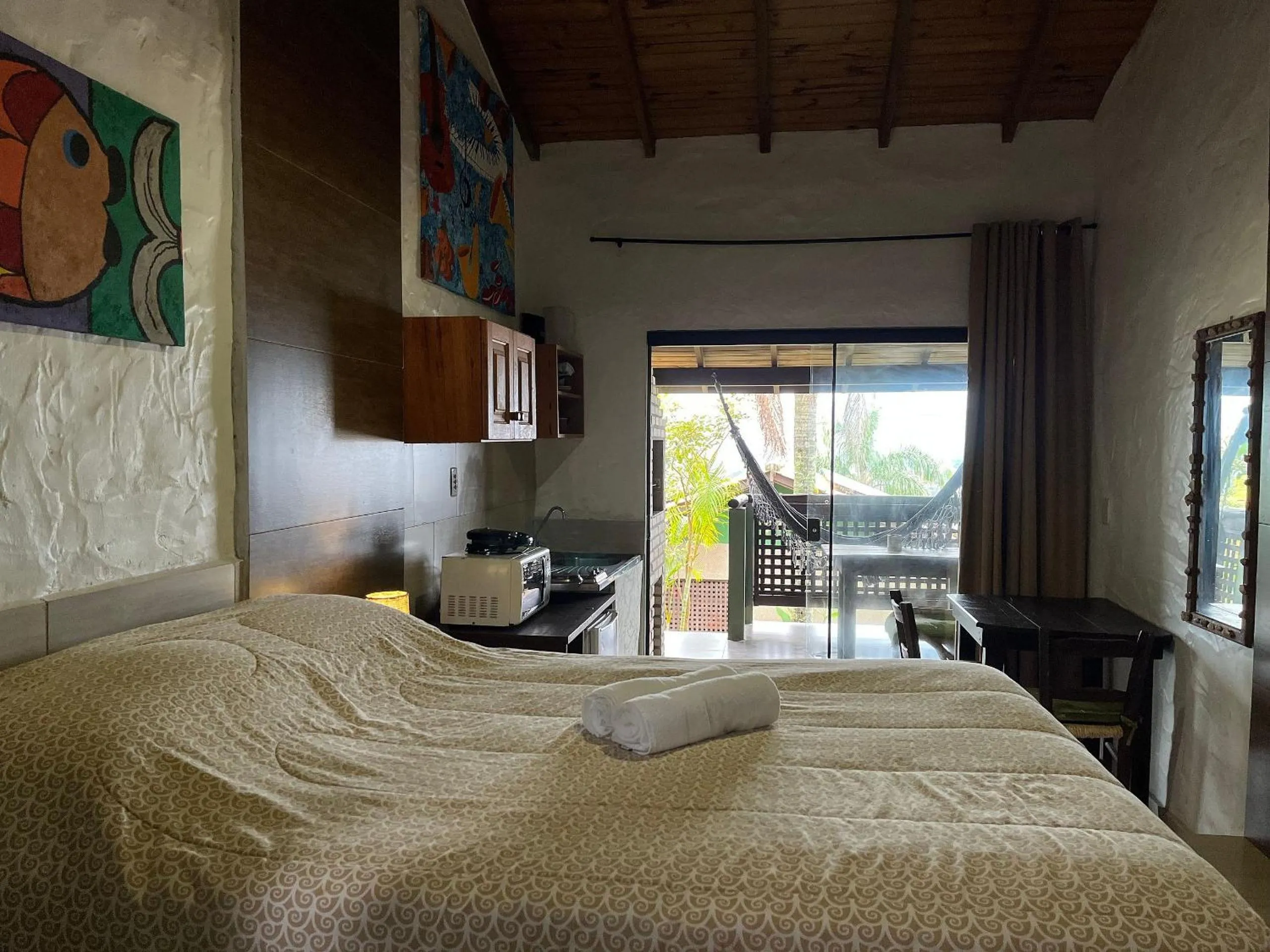 Bed in Pousada vale verde bungalows - Praia do Rosa