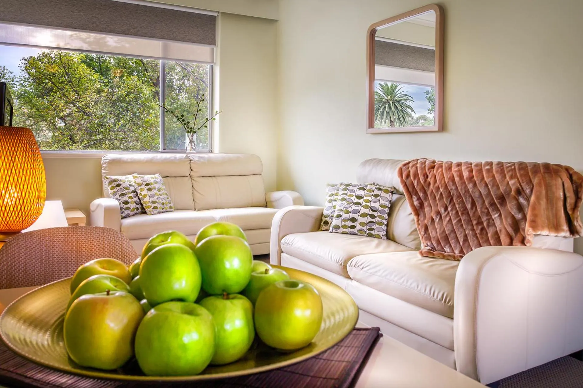 Decorative detail in Birches Serviced Apartments