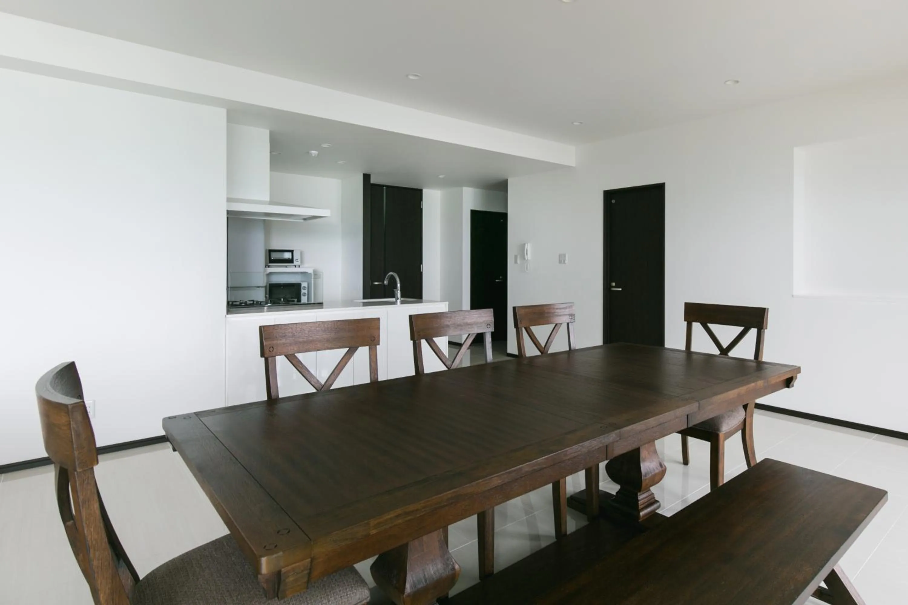 Dining area in Hideout Okinawa Uruma