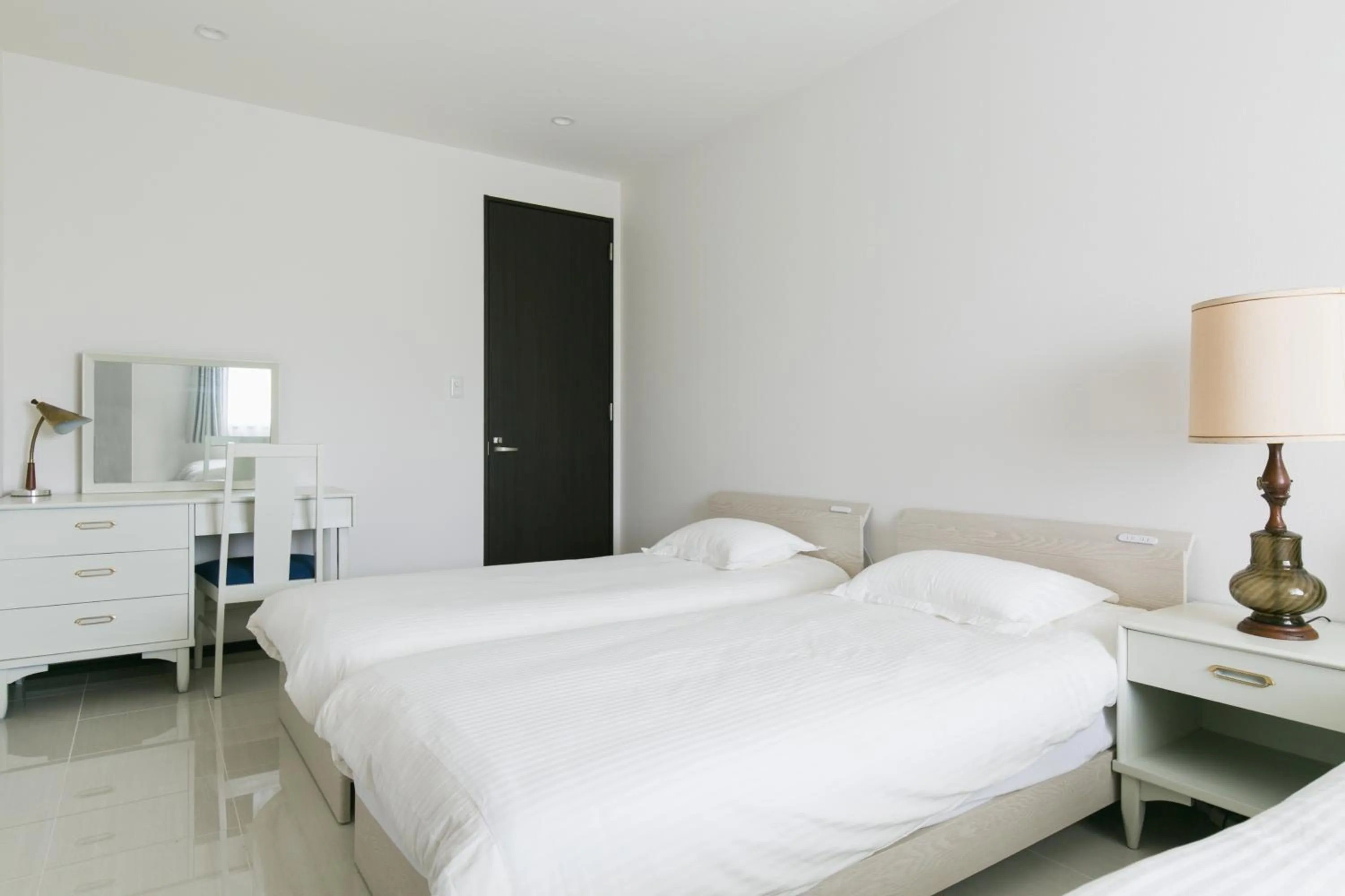 Bedroom, Bed in Hideout Okinawa Uruma