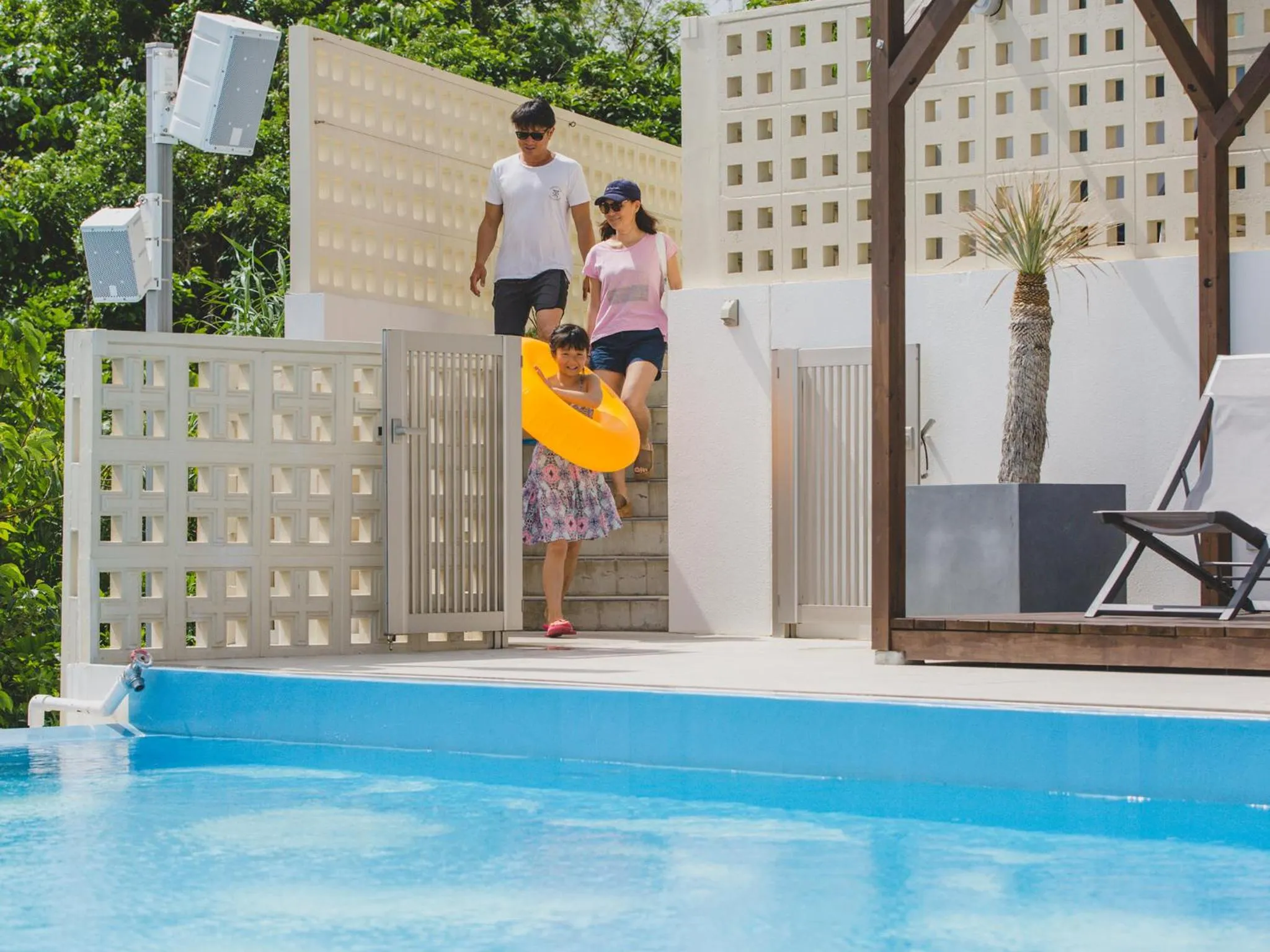 Swimming pool in Hideout Okinawa Uruma