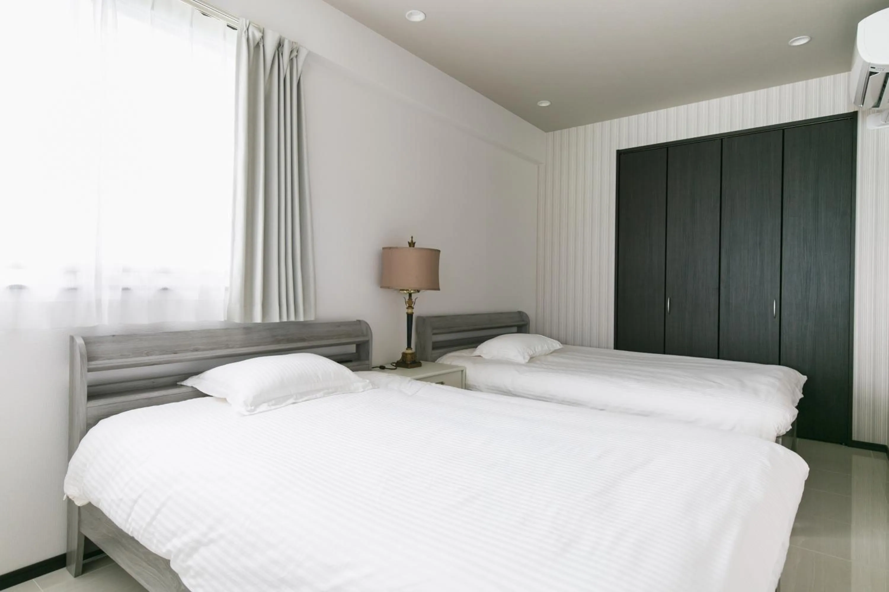 Bedroom, Bed in Hideout Okinawa Uruma