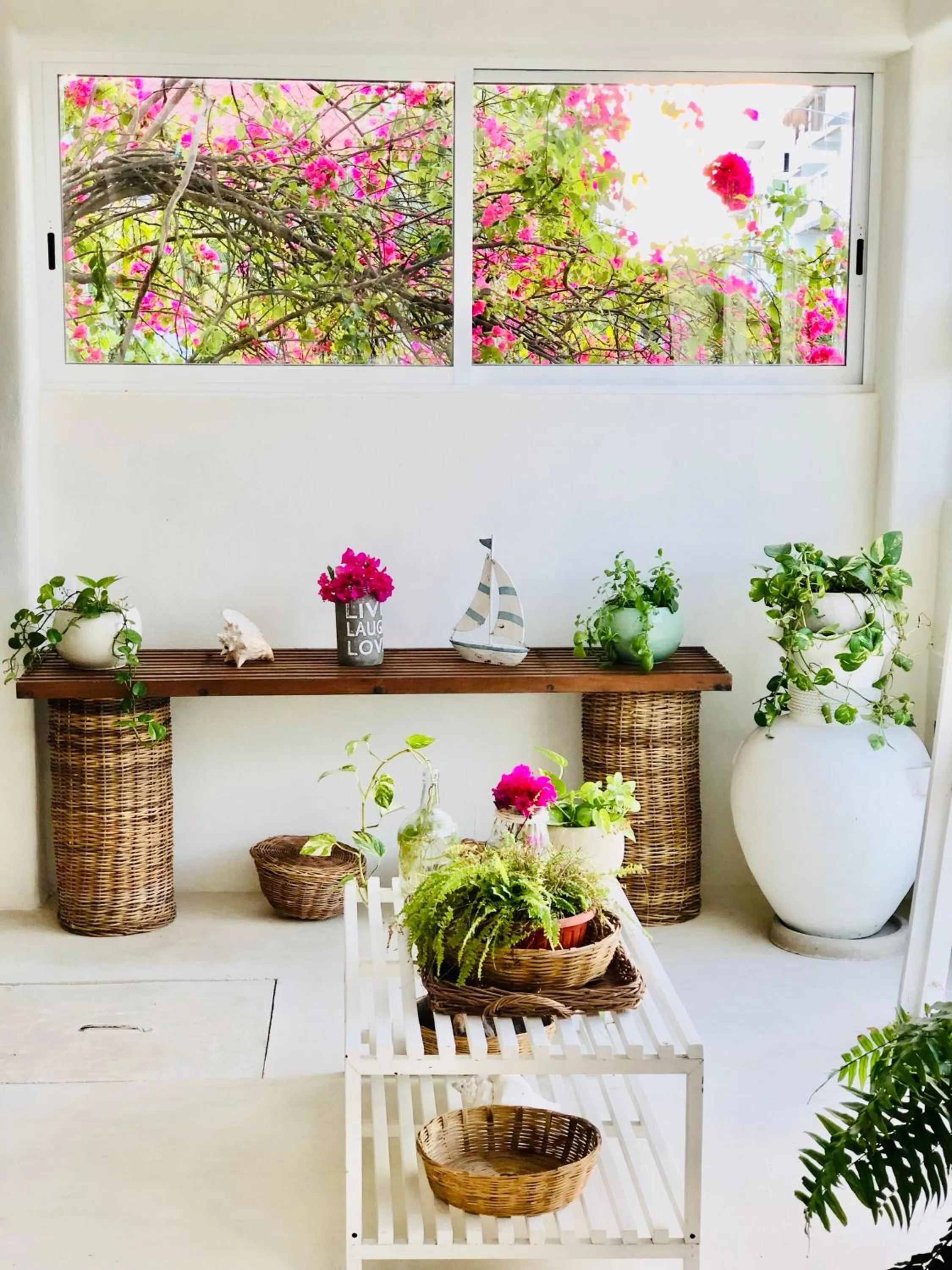 Patio in Hotel Boutique Pachamama