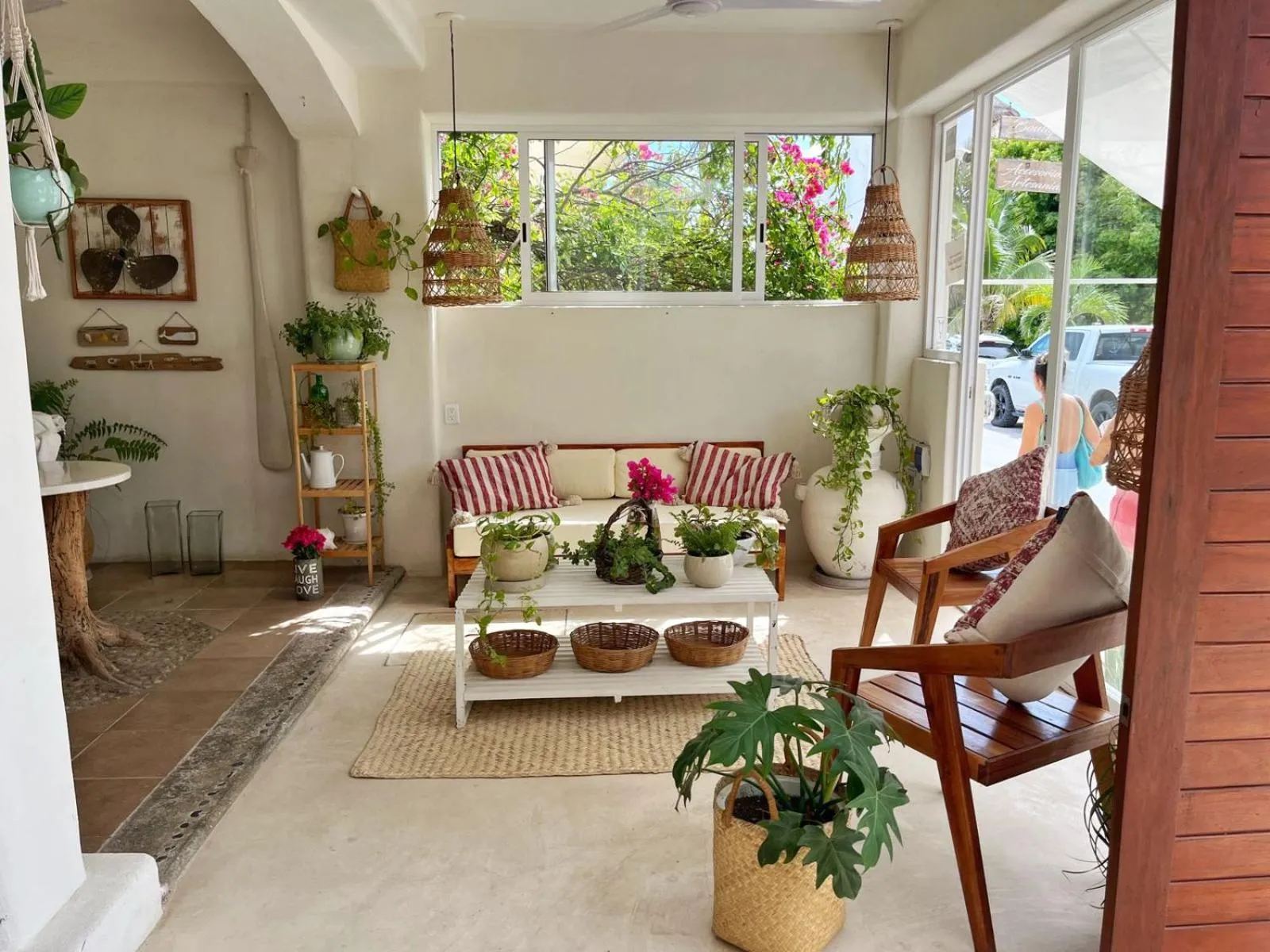 Patio in Hotel Boutique Pachamama