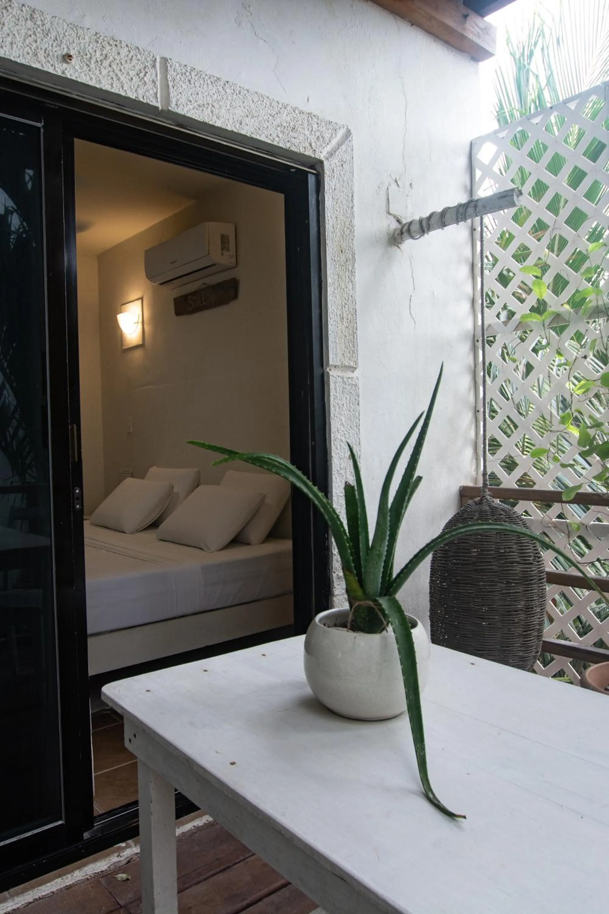 Bed in Hotel Boutique Pachamama