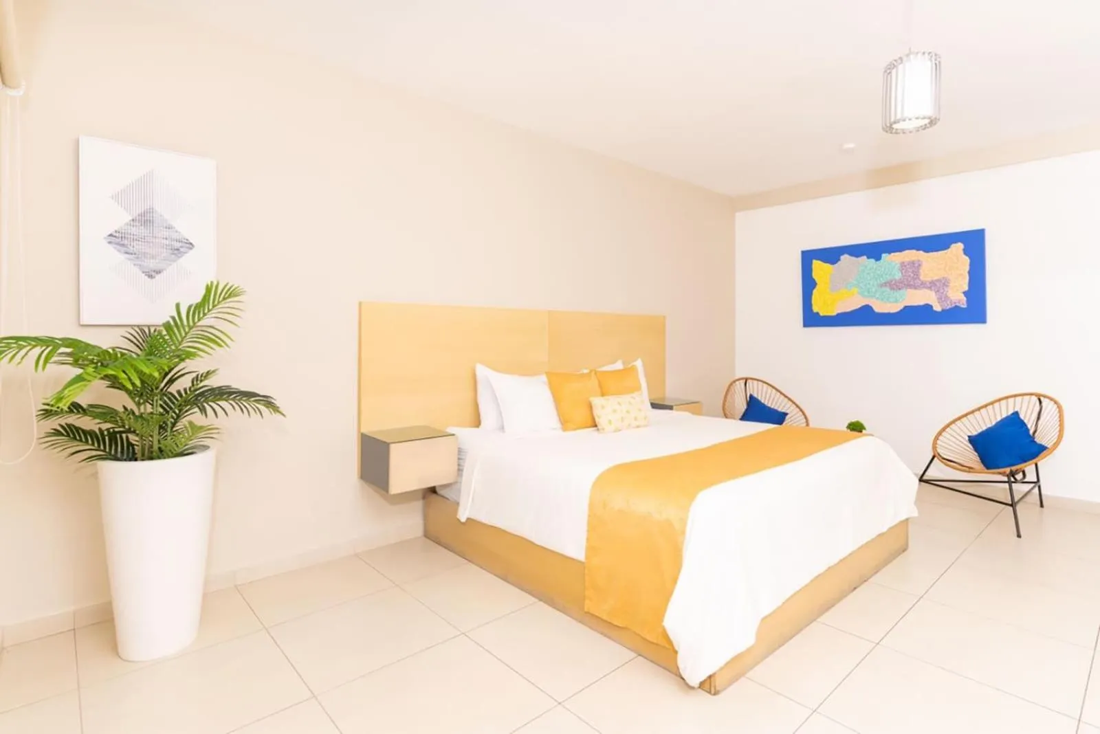 TV and multimedia, Bed in Hotel Los Farallones