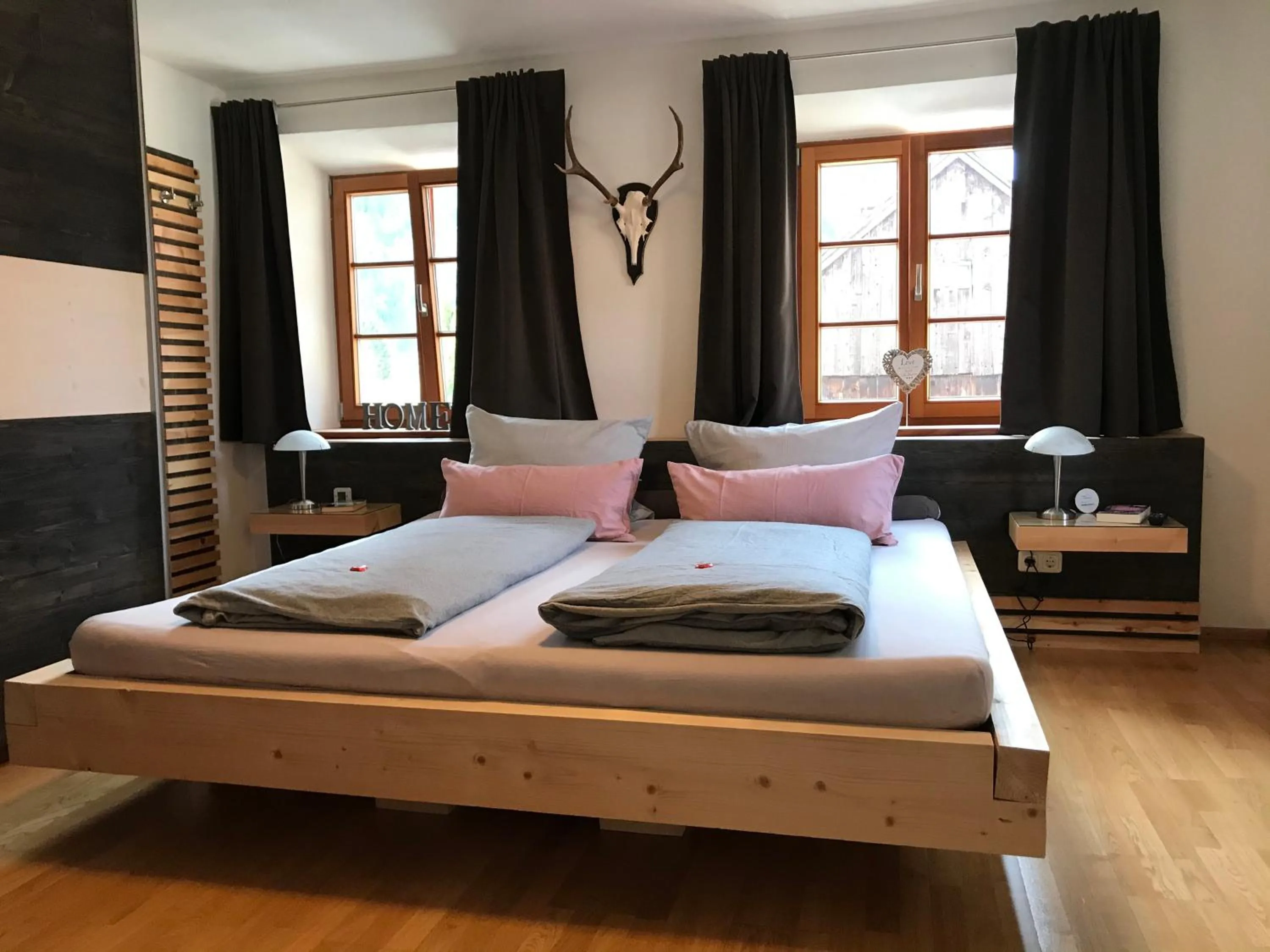 Bed in mein Quartier