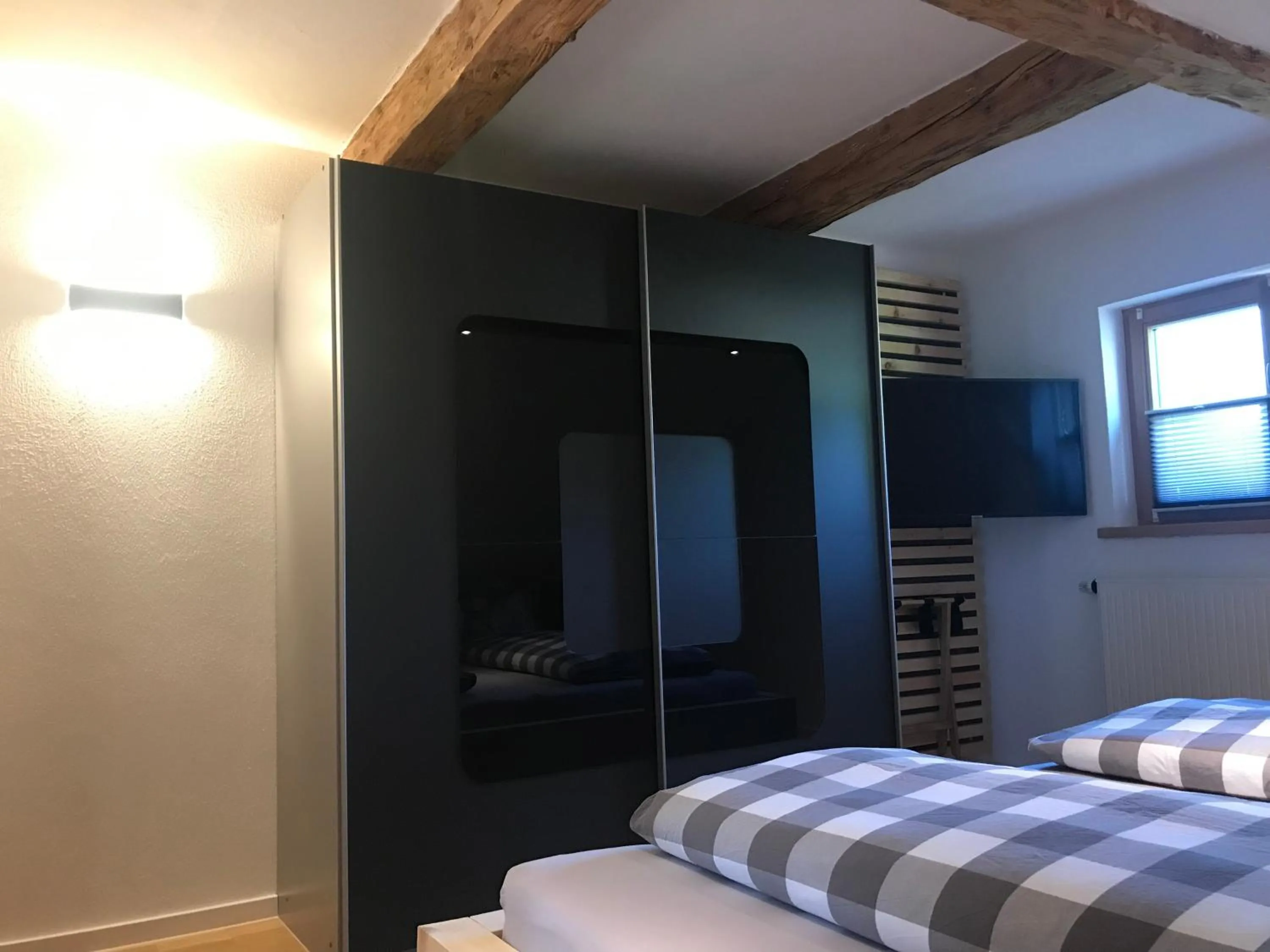 Bed in mein Quartier