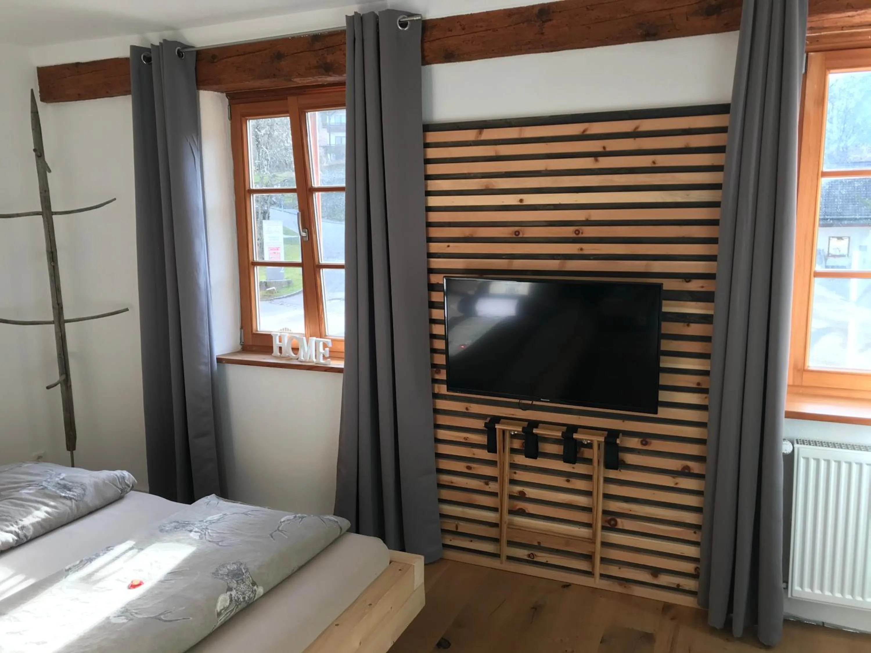 Bed in mein Quartier