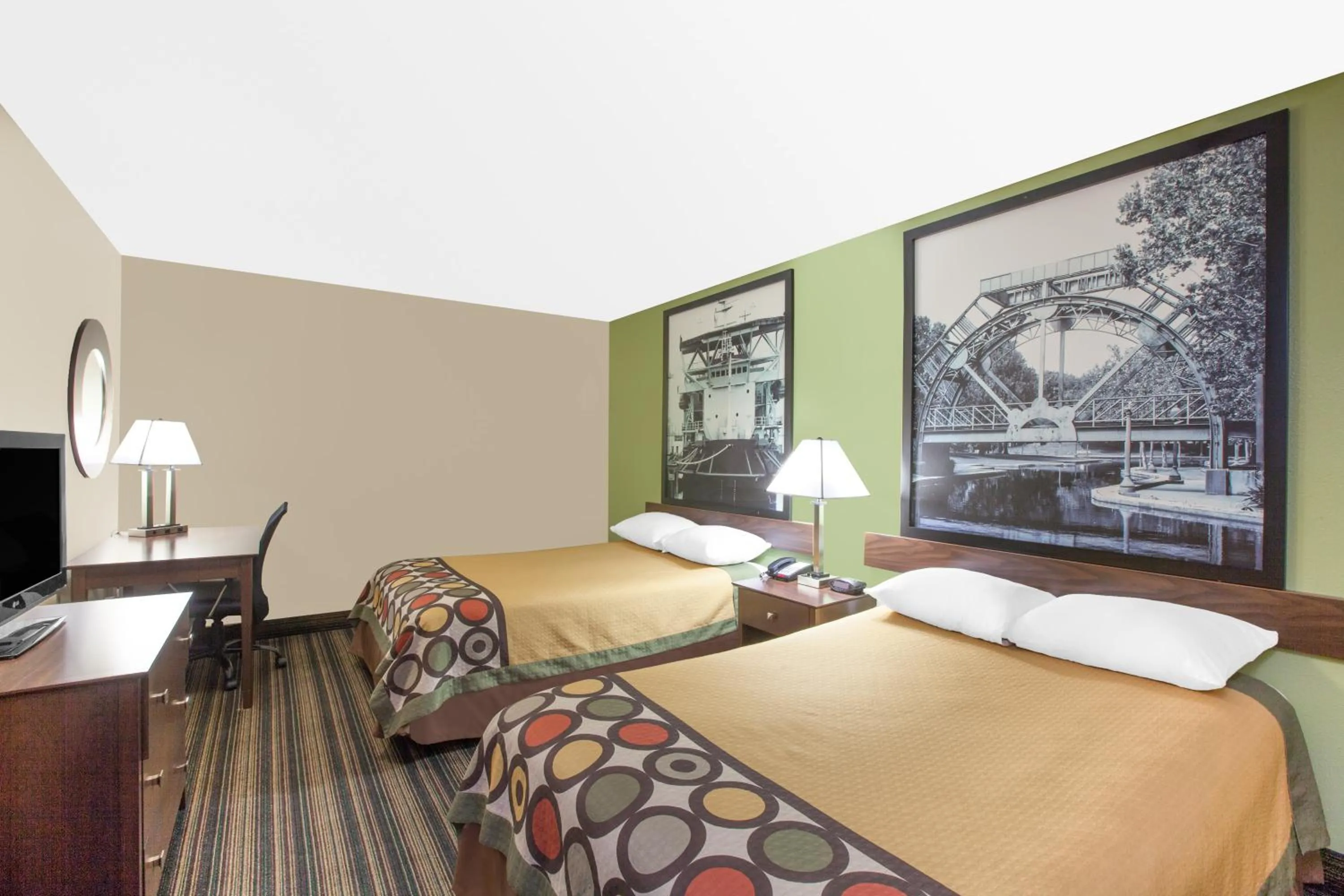 Bedroom, Bed in Super 8 by Wyndham Natchitoches