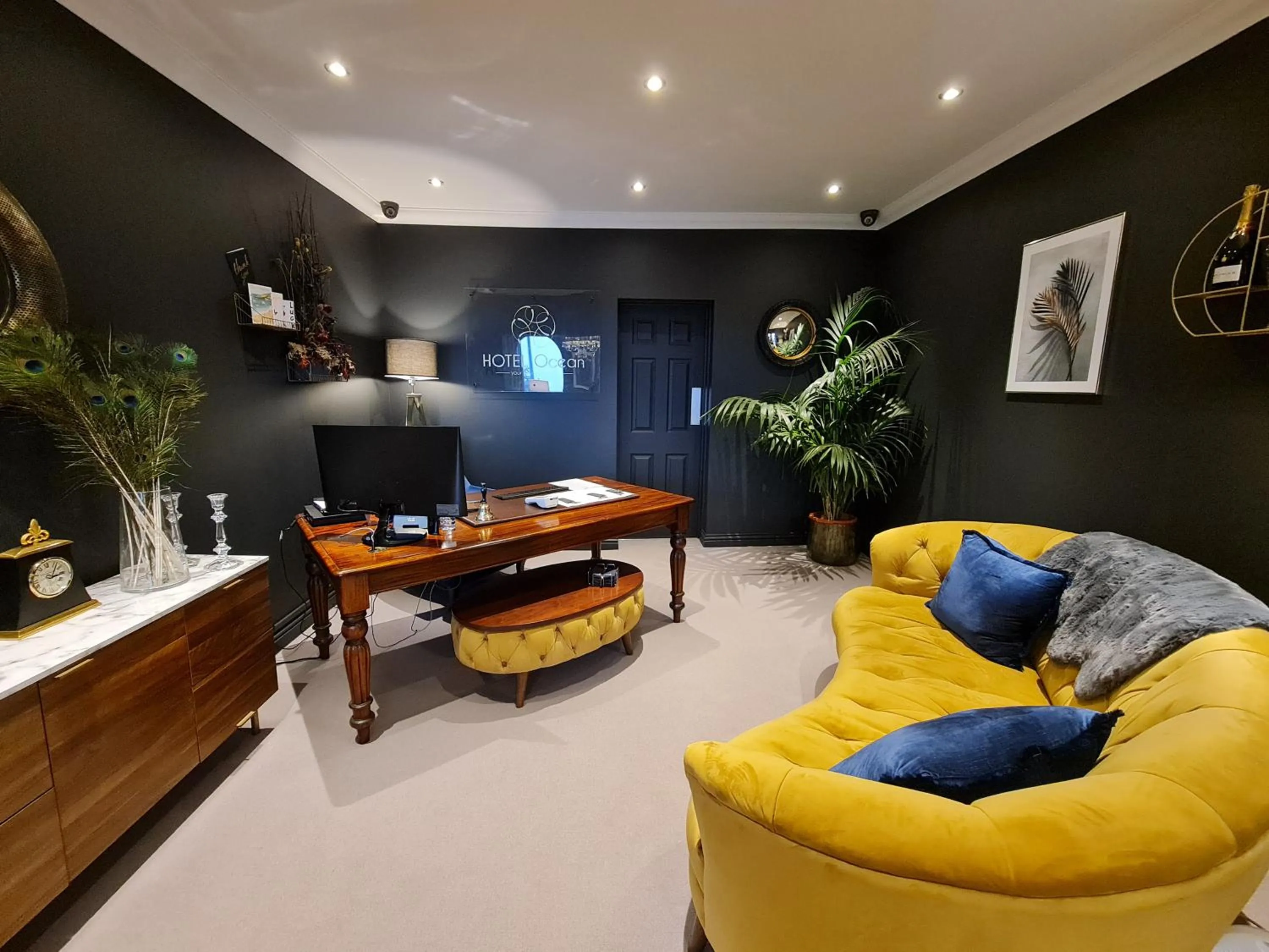 Lobby or reception in Hotel Ocean