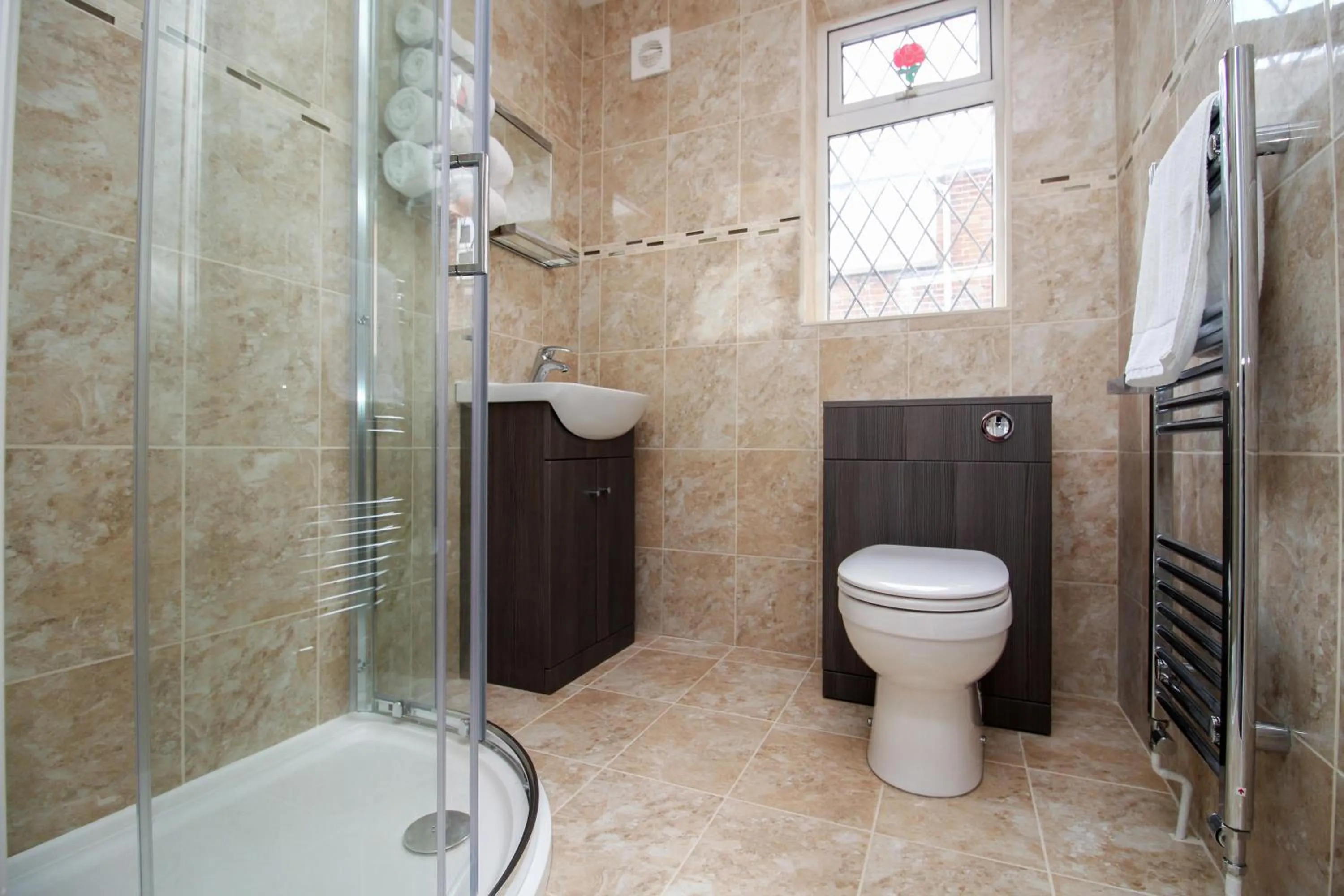 Bathroom in Hotel Ocean