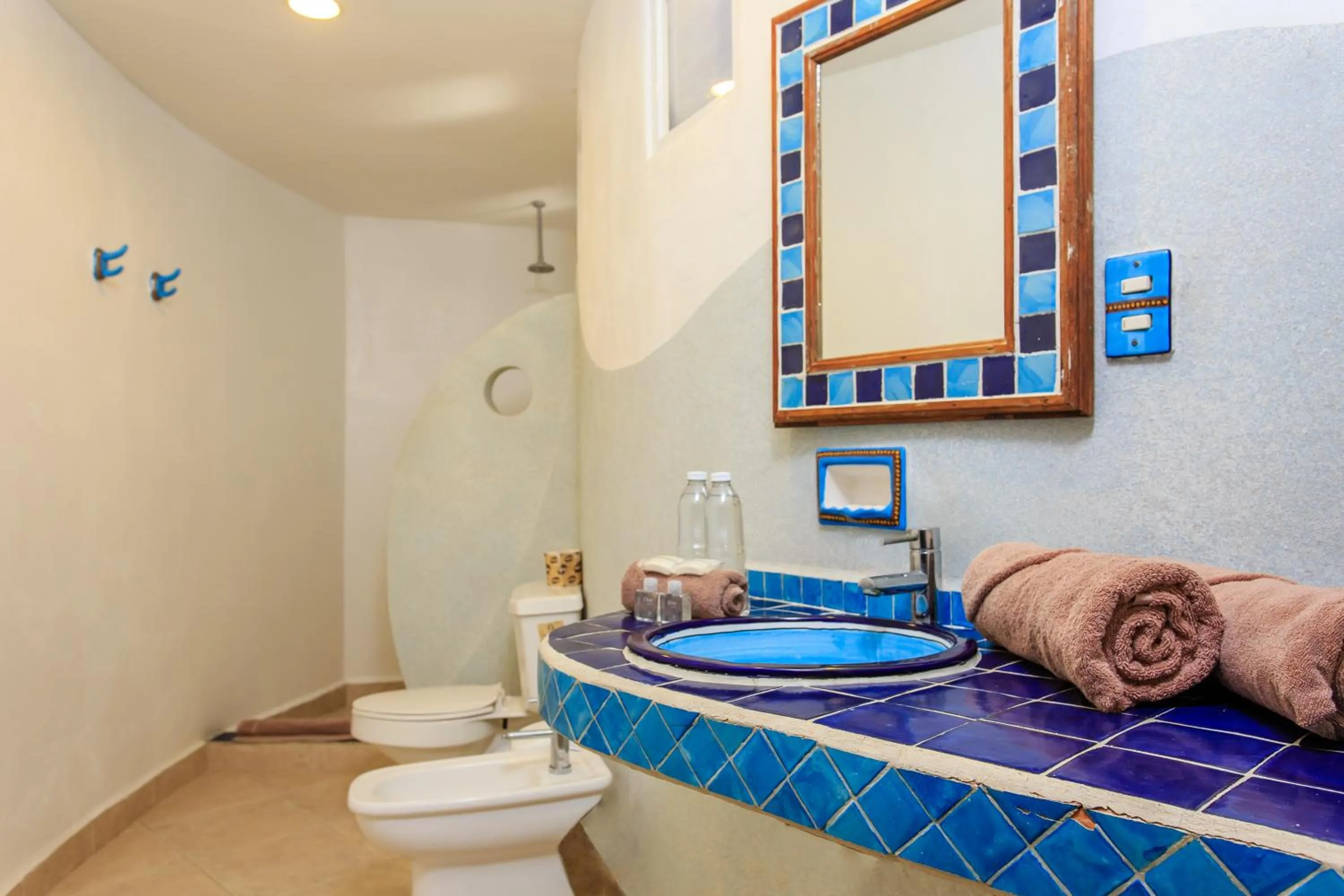 Bathroom in Hotel Museo Matan Kaan Mahahual