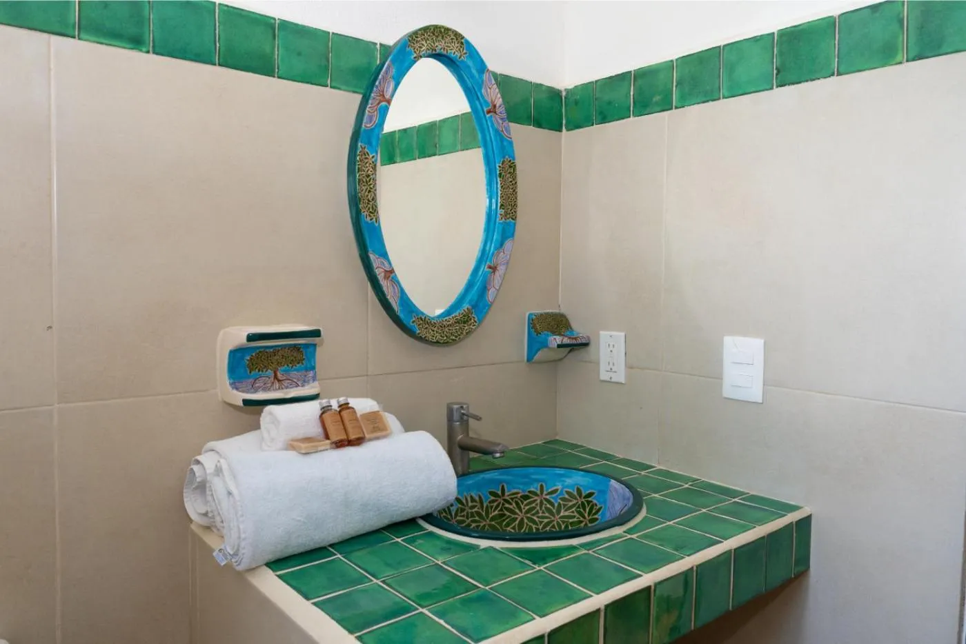 Bathroom in Hotel Museo Matan Kaan Mahahual