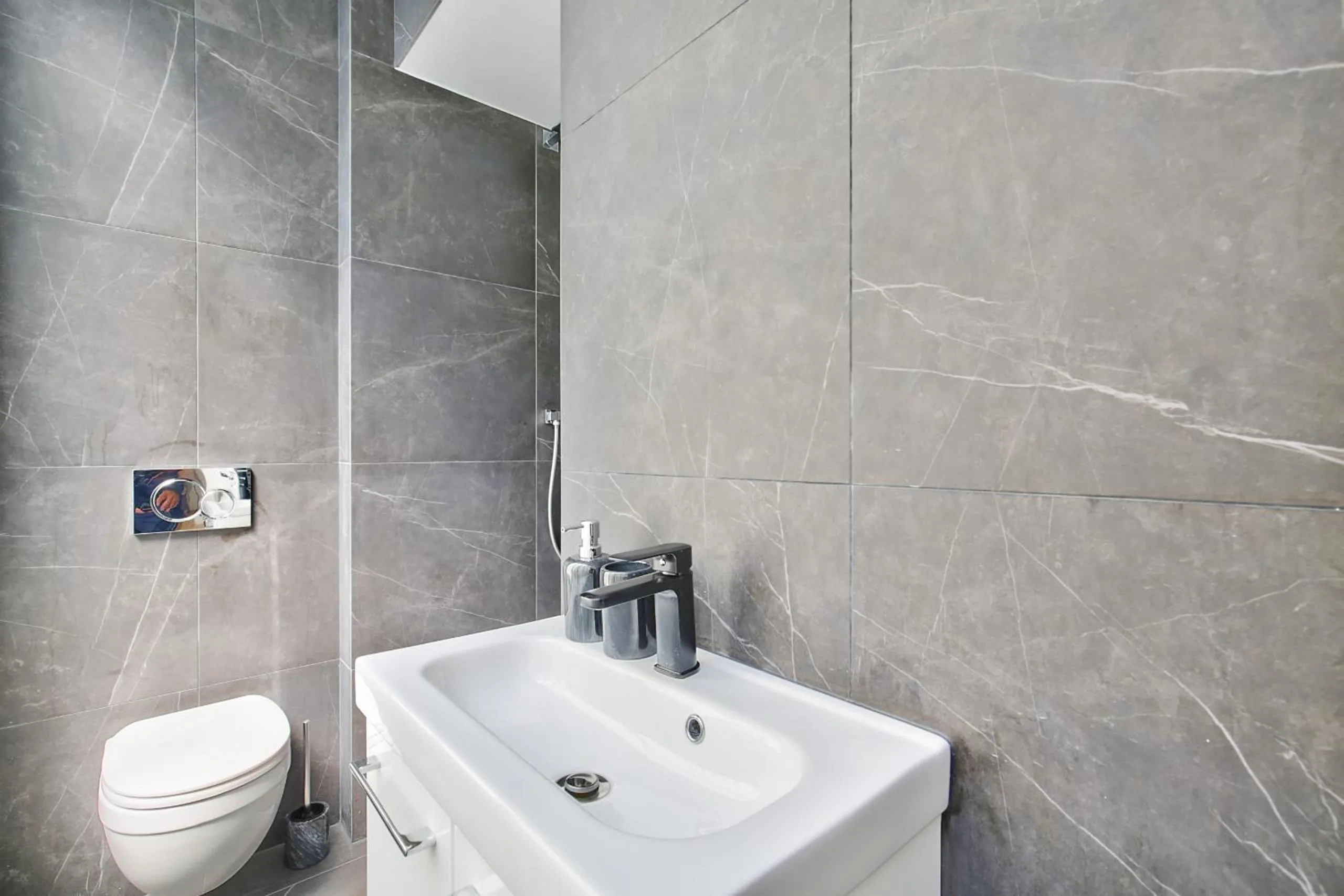 Bathroom in 69 - Authentic Parisian Home
