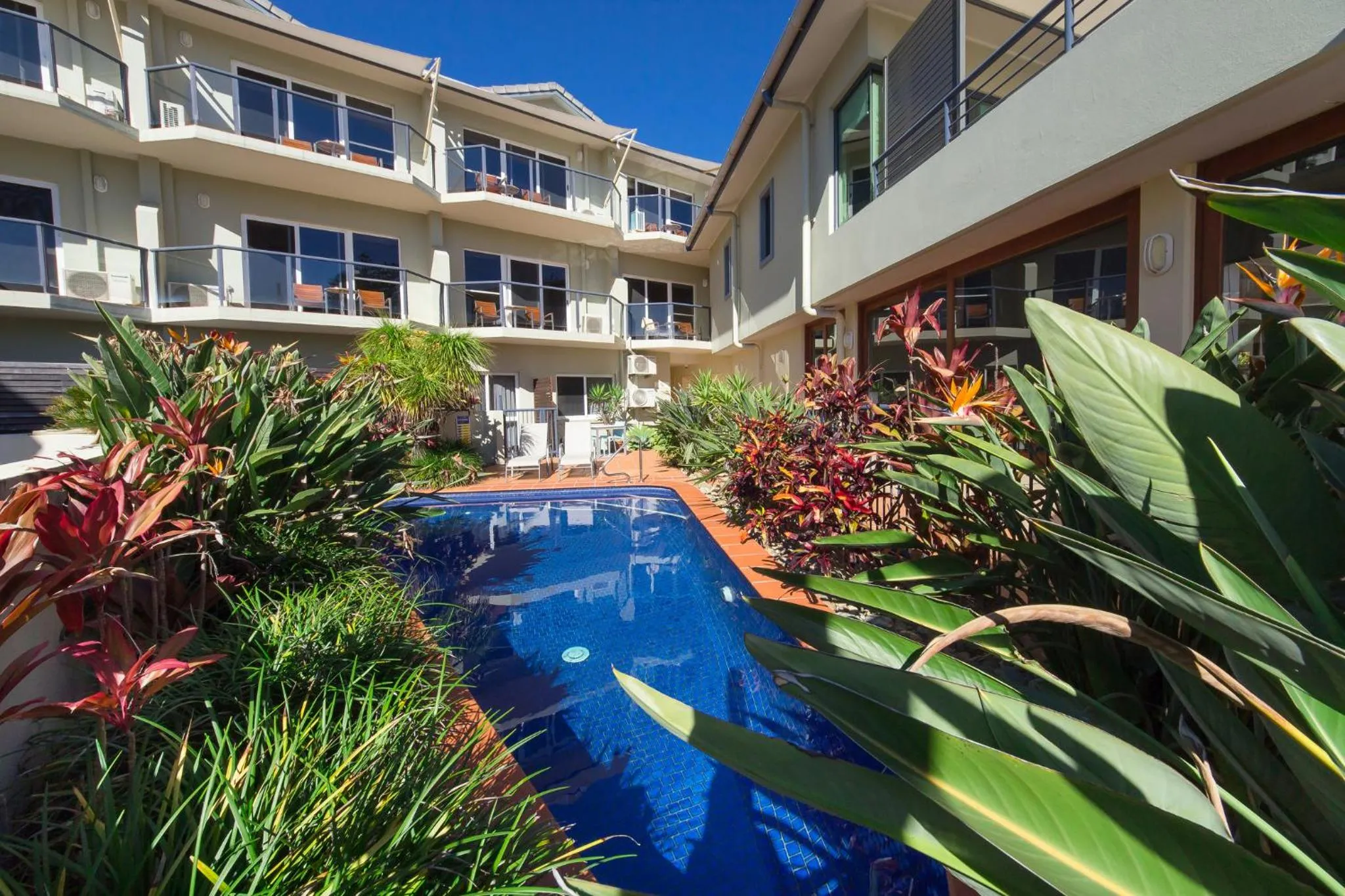 Garden in Yamba Beach Motel