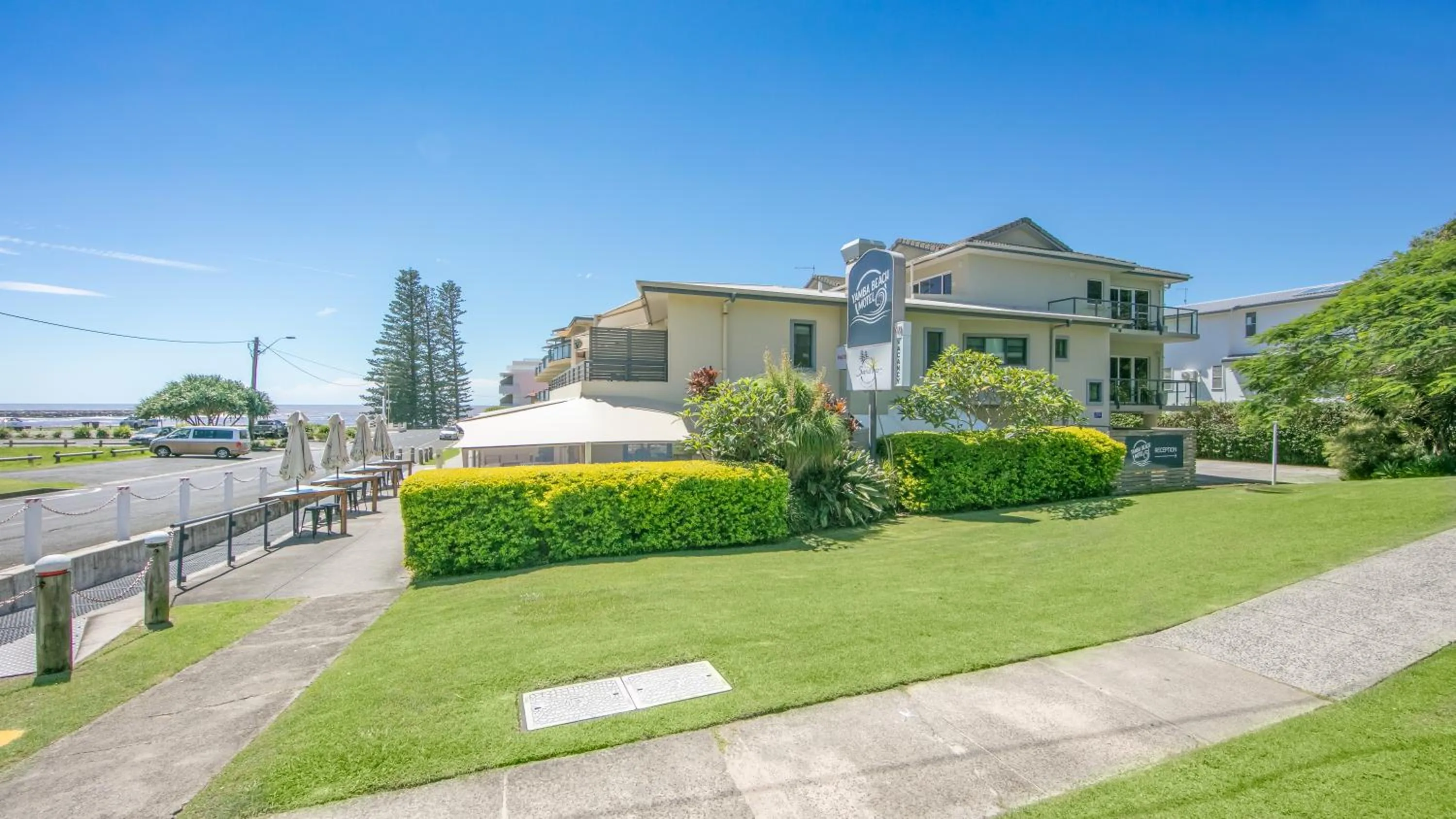 Property building in Yamba Beach Motel