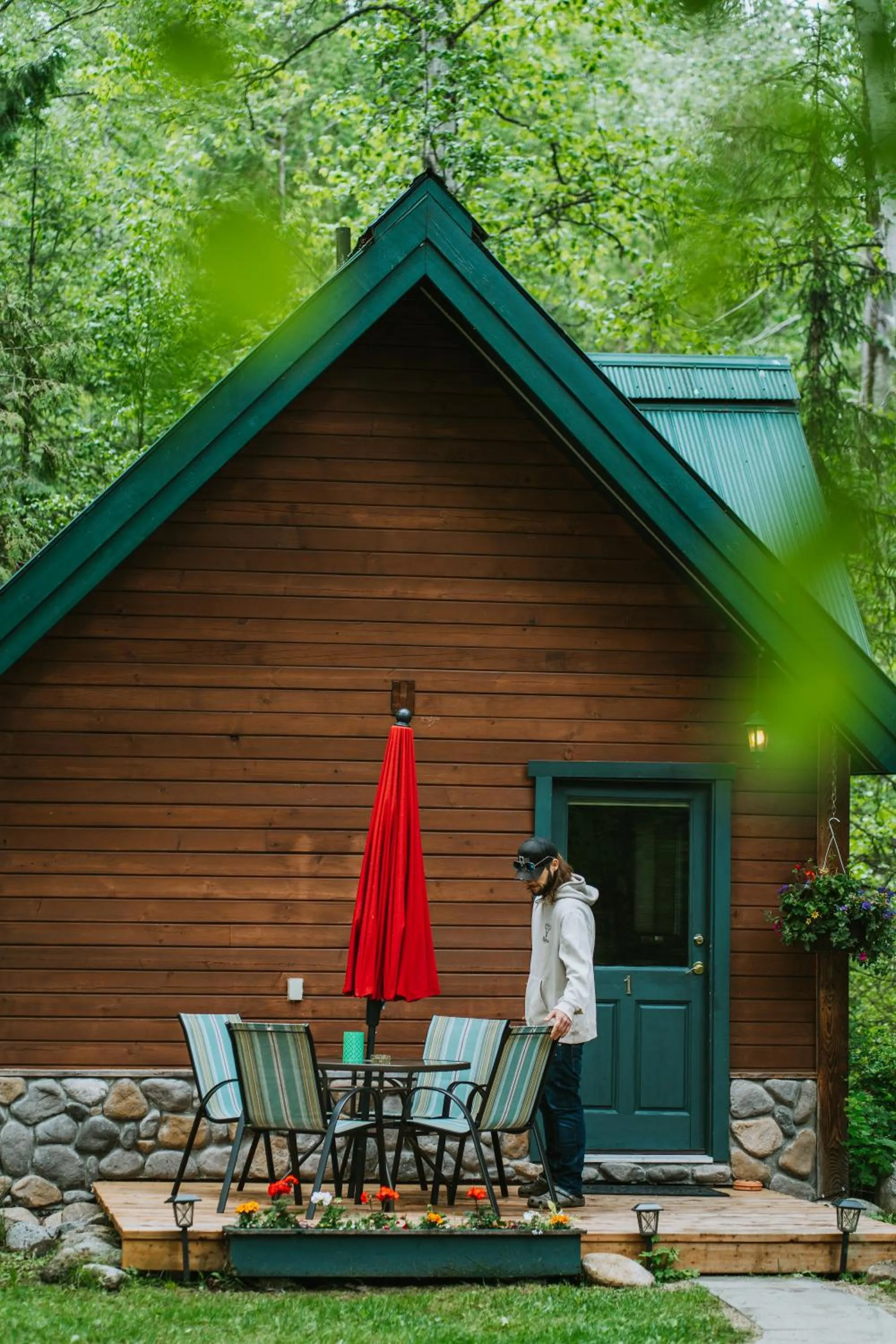 Property building in Across the Creek Cabins
