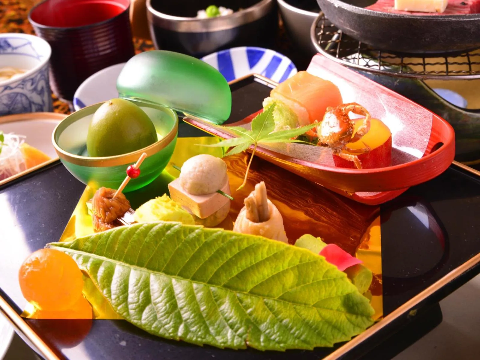 Dinner in Furuya Ryokan