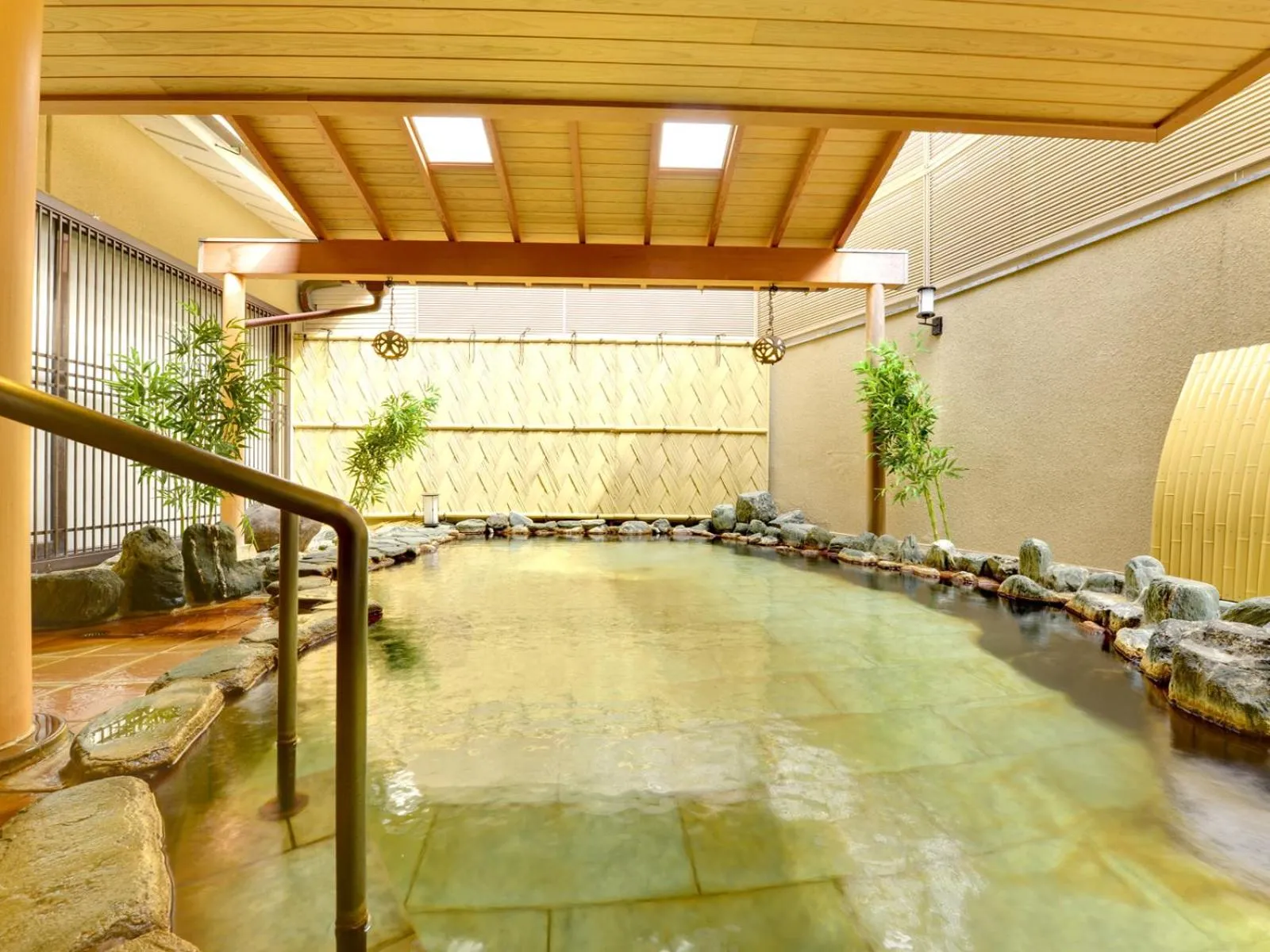 Open Air Bath in Furuya Ryokan