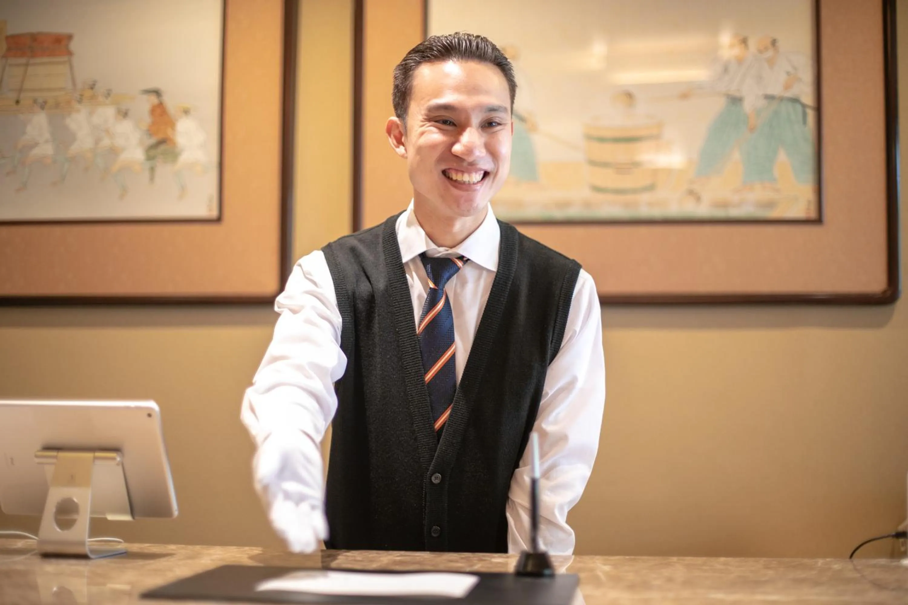 Staff in Furuya Ryokan