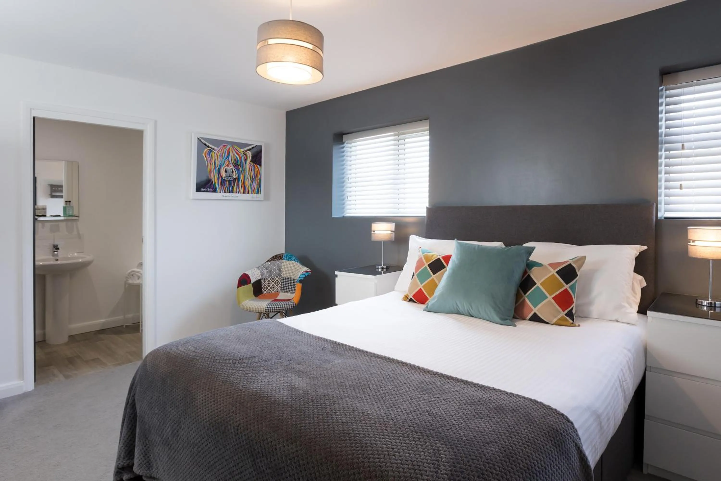 Bed in The Little Mill Inn