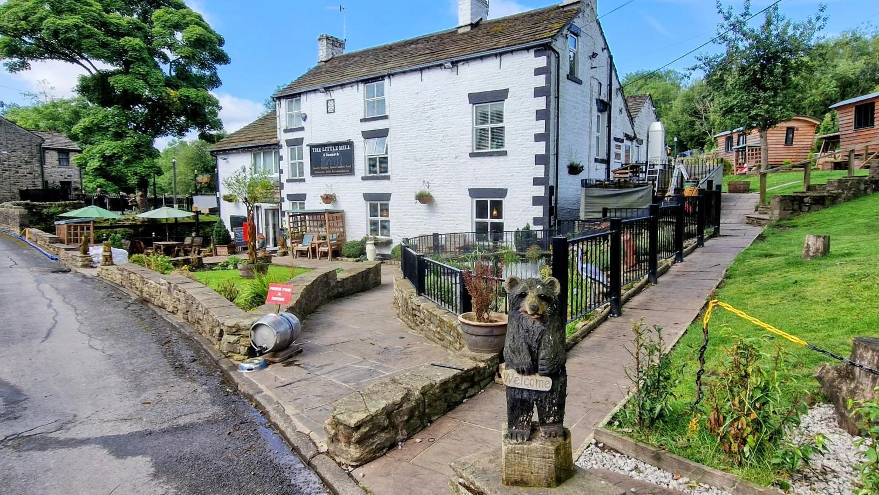 Property building in The Little Mill Inn