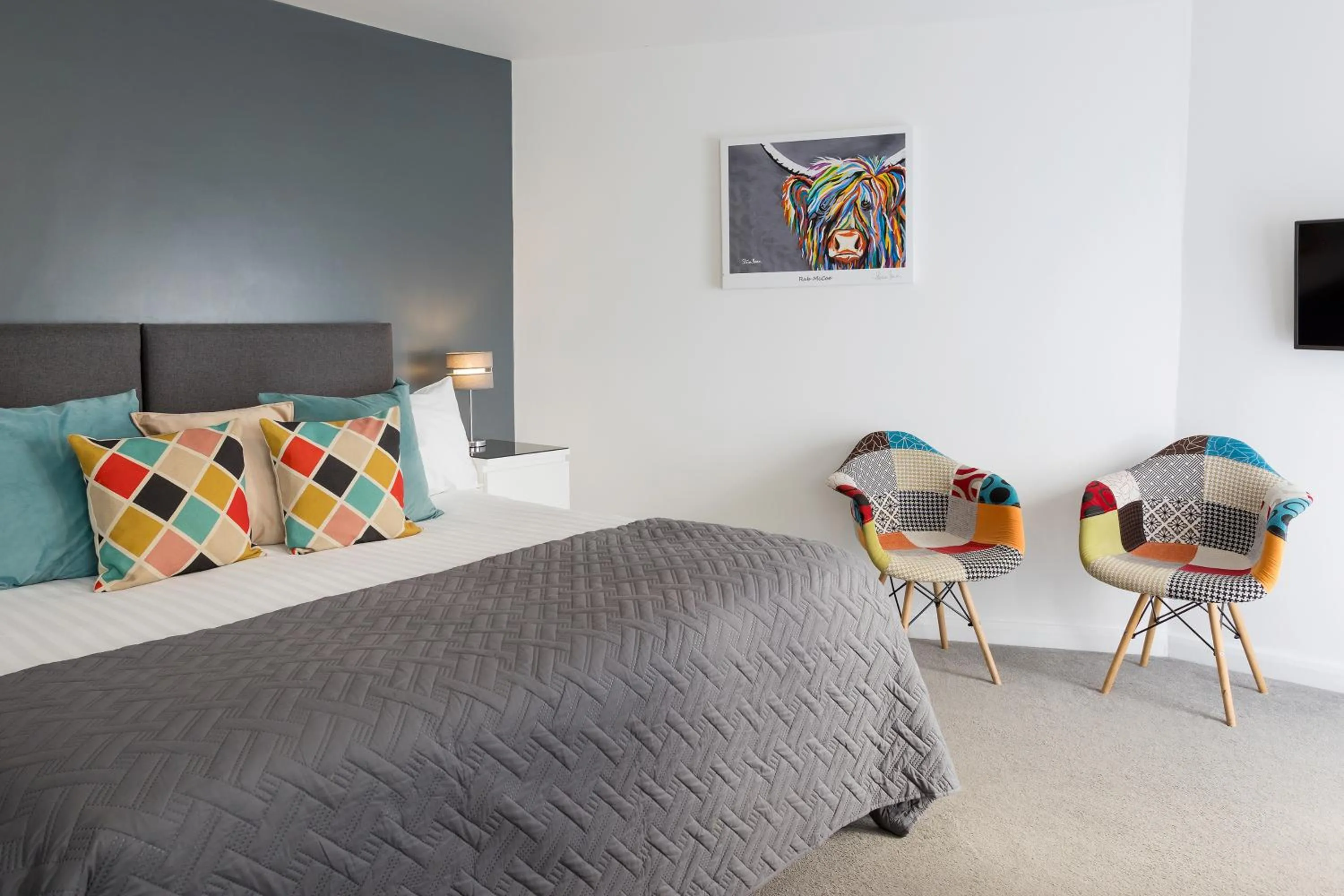 Bed in The Little Mill Inn