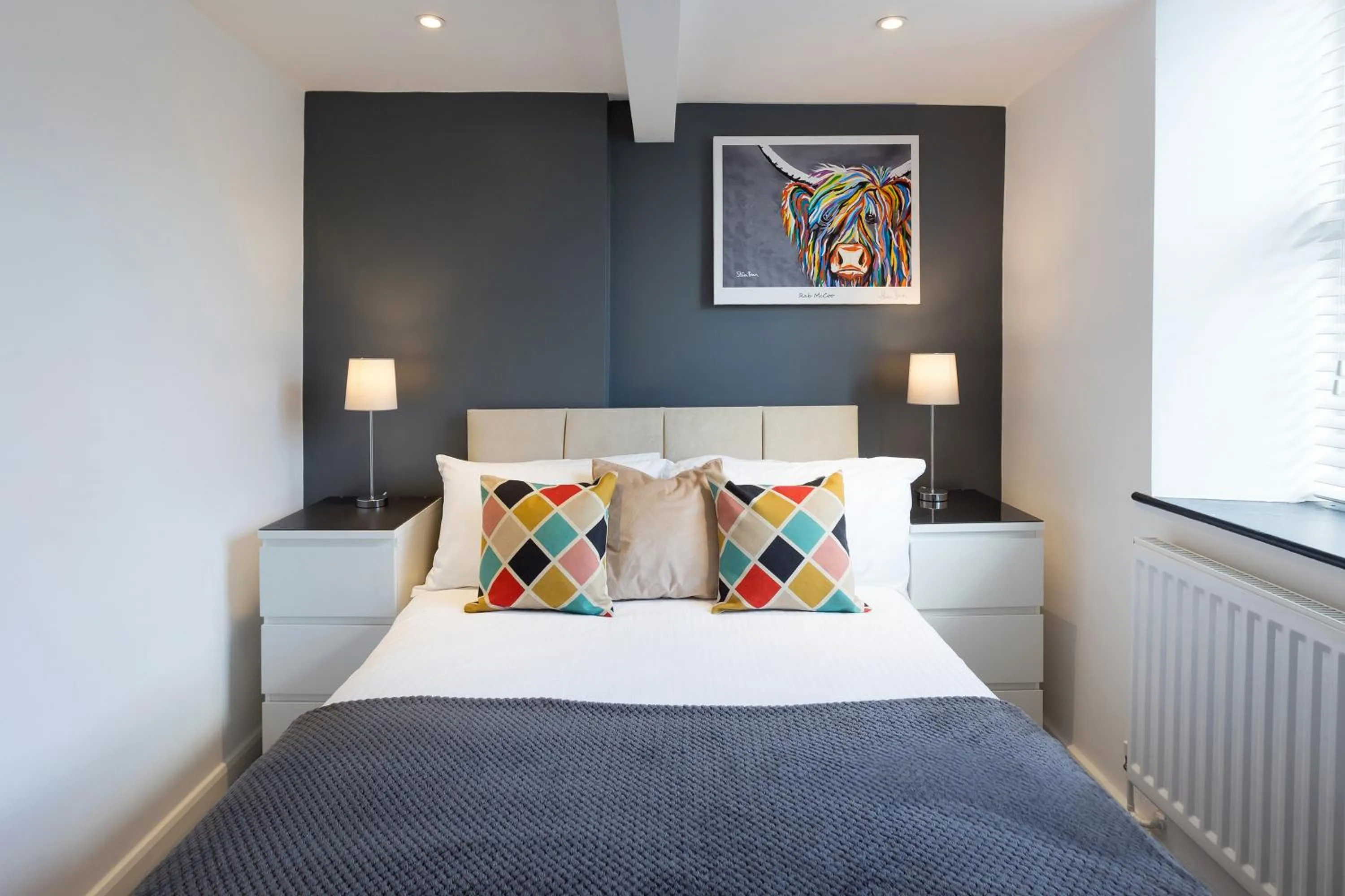 Bed in The Little Mill Inn