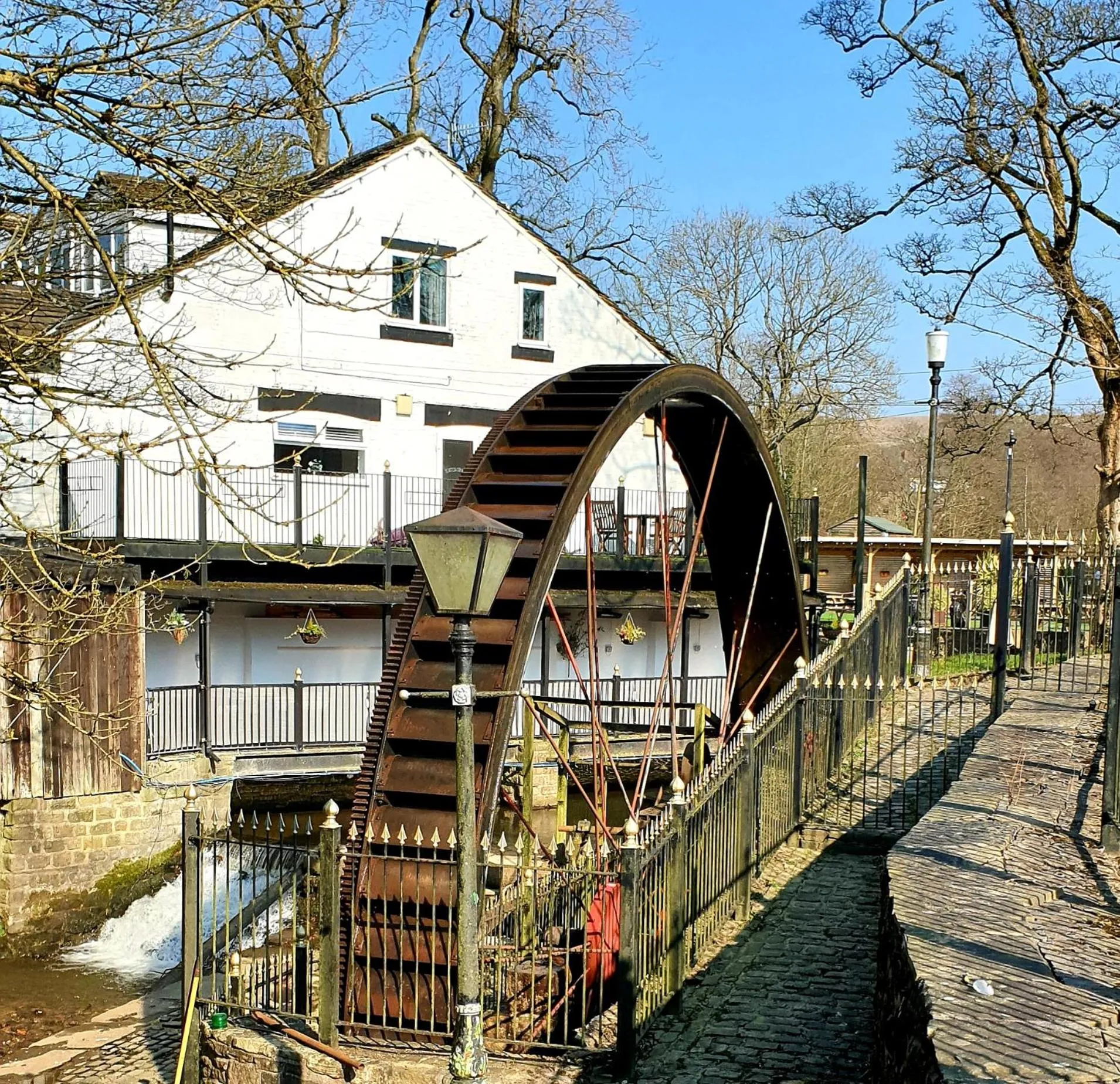 Property building in The Little Mill Inn