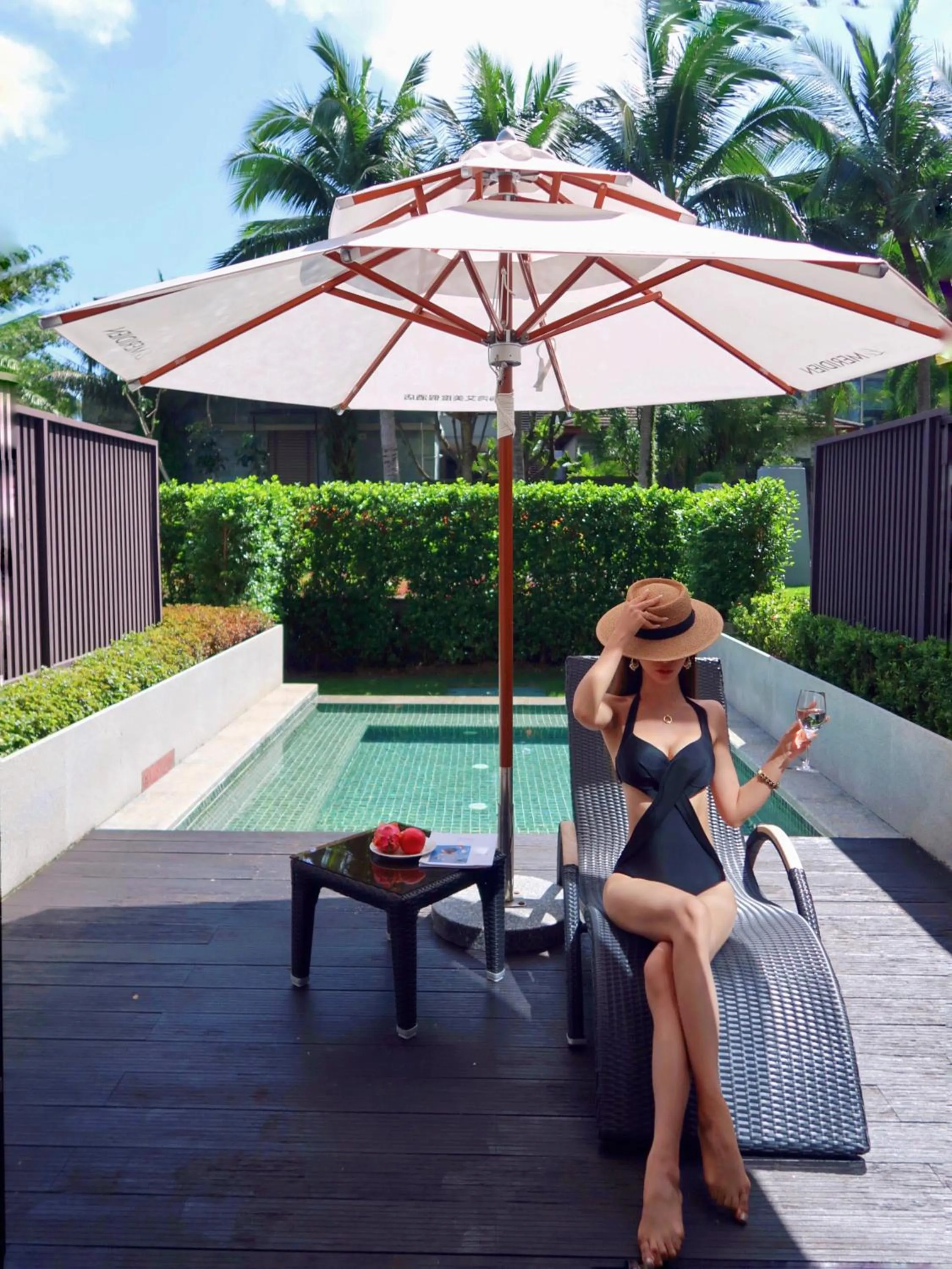 Garden in Le Méridien Shimei Bay Beach Resort & Spa