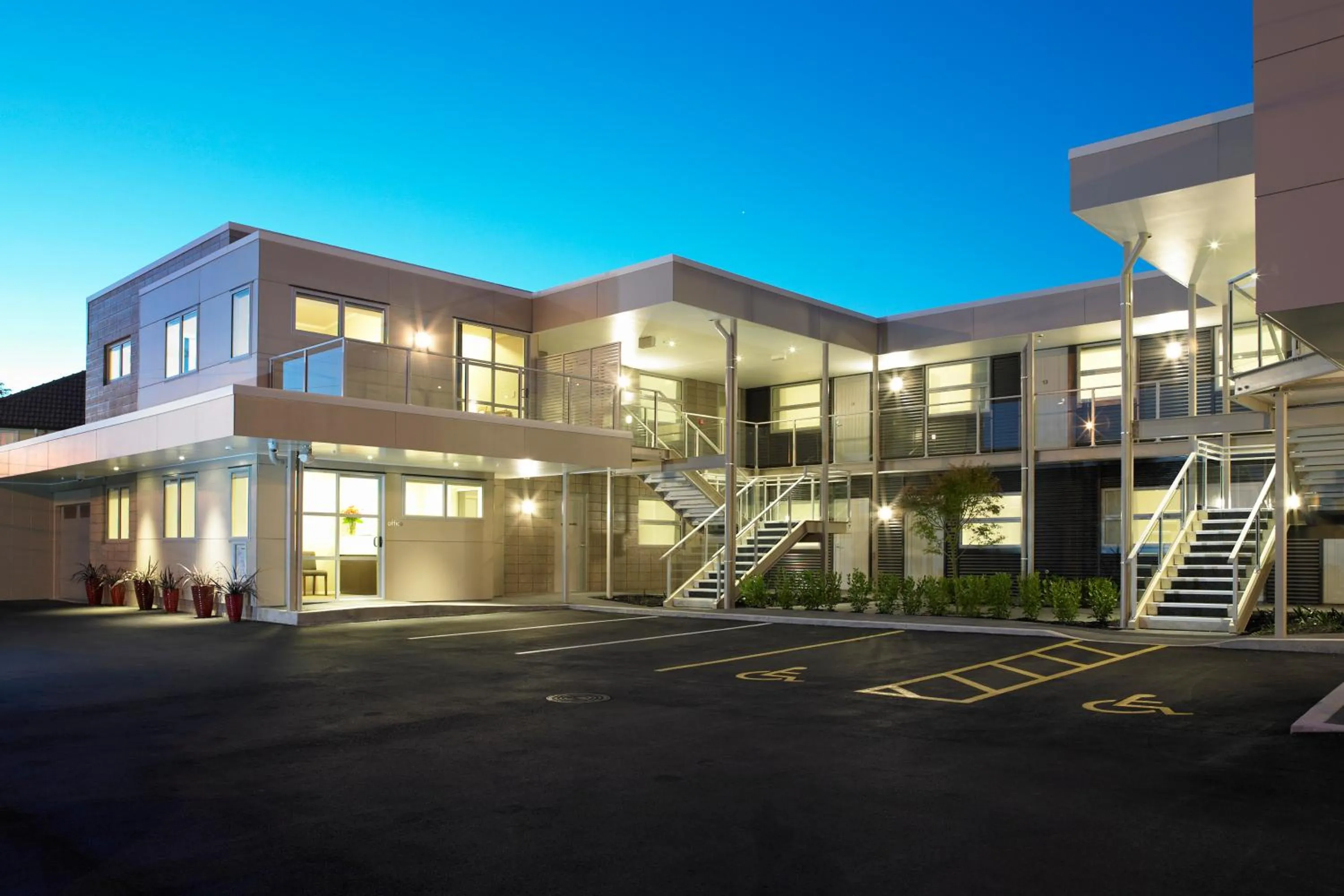 Facade/entrance in Argent Motor Lodge