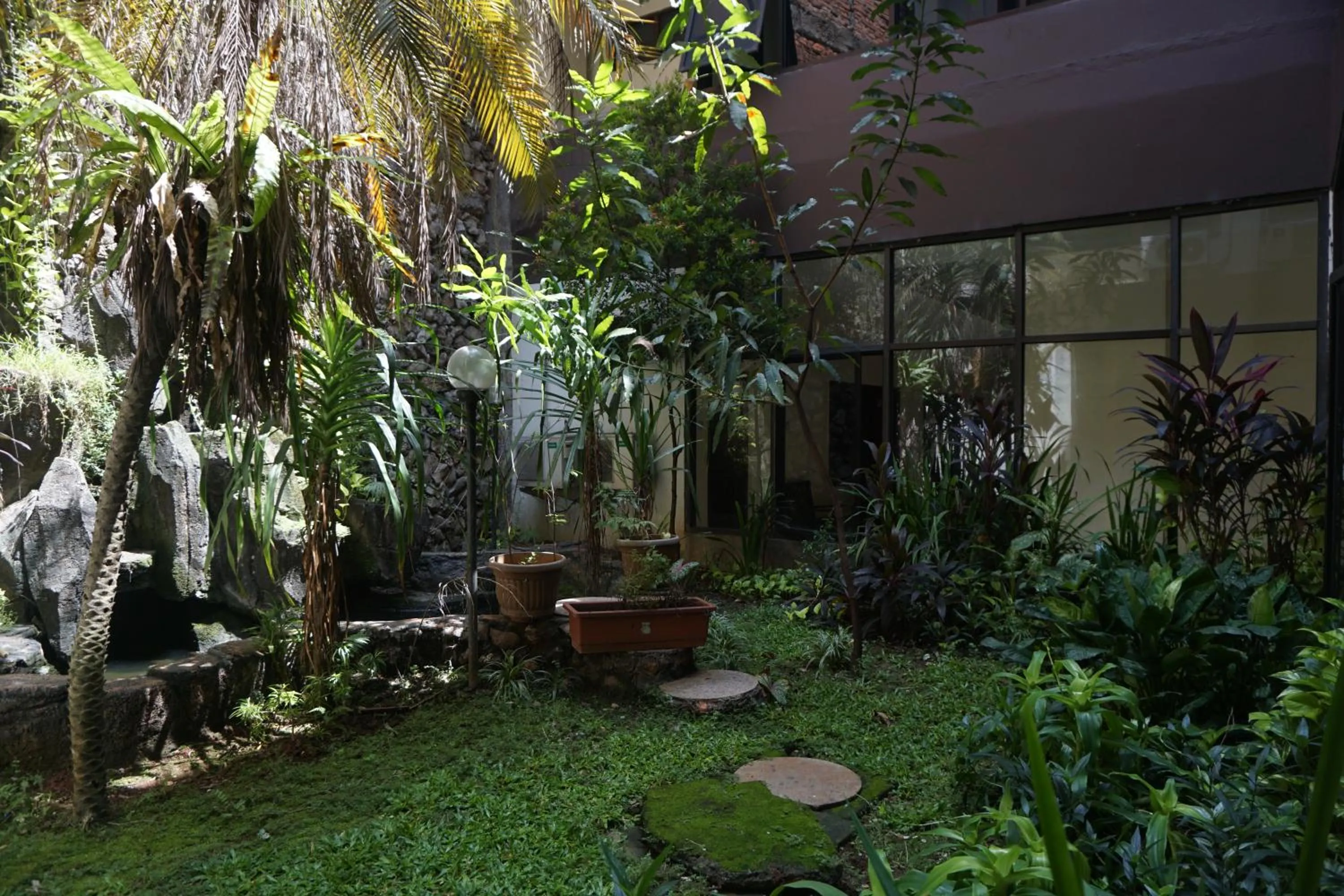 Garden in Hotel Nusantara Indah Syariah