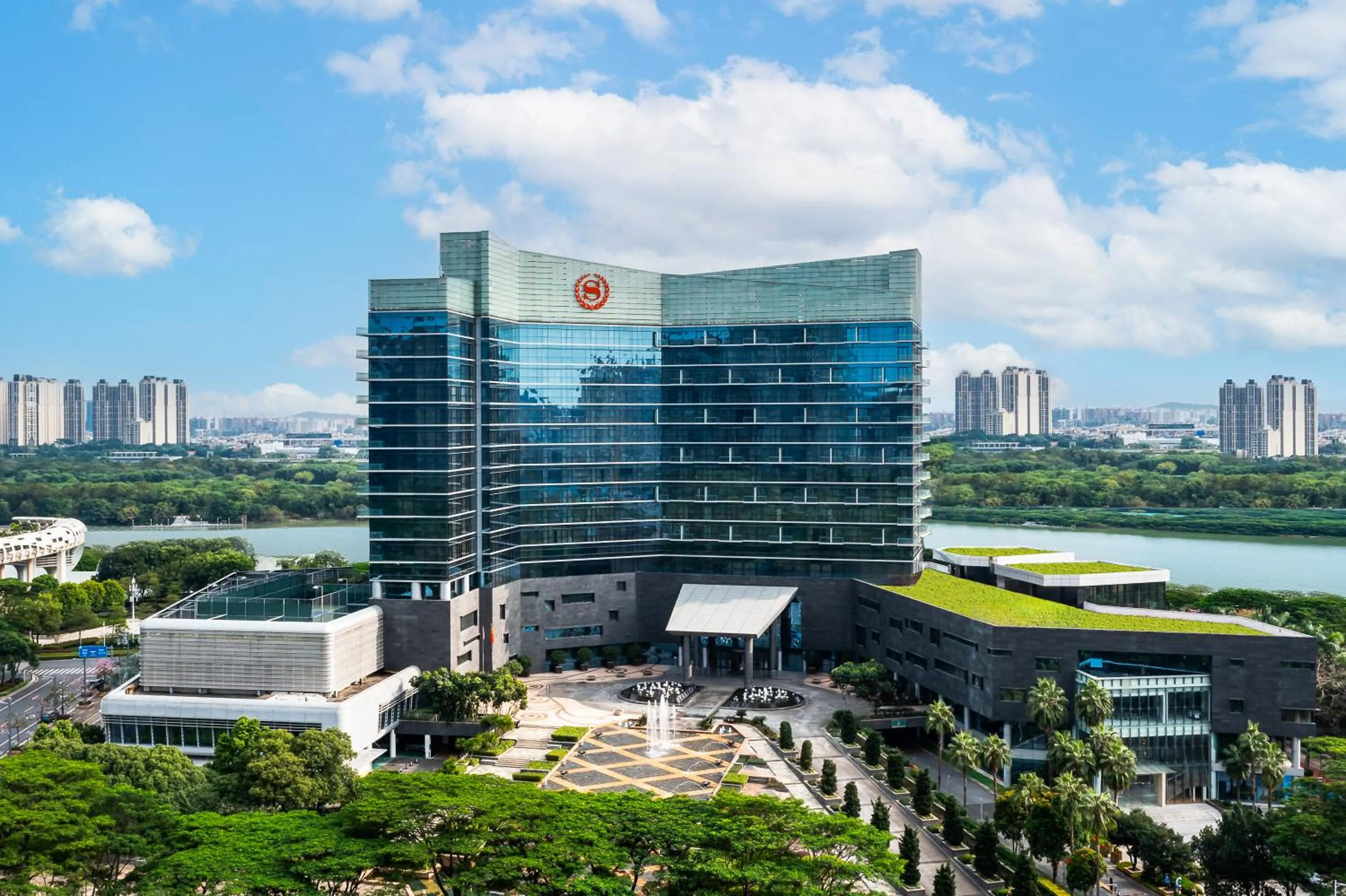 Bird's eye view in Sheraton Shunde Hotel