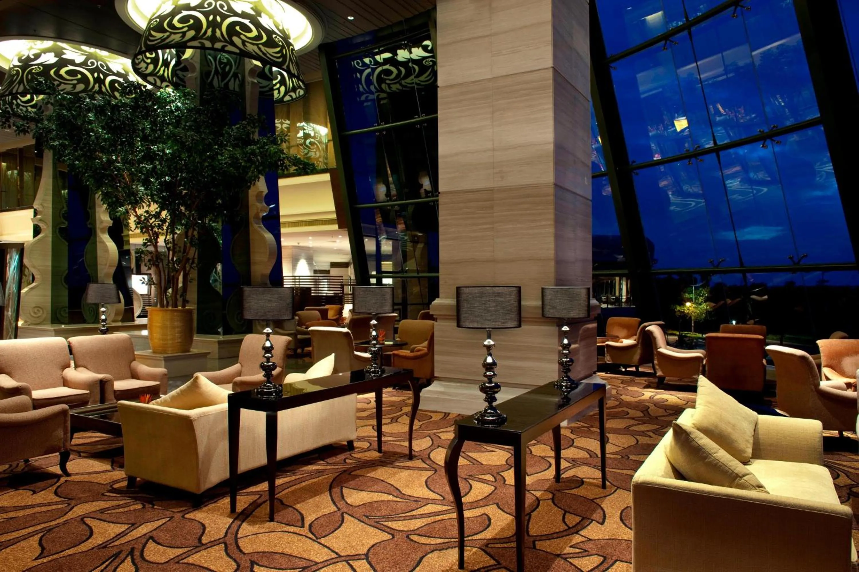 Lobby or reception in Sheraton Shunde Hotel