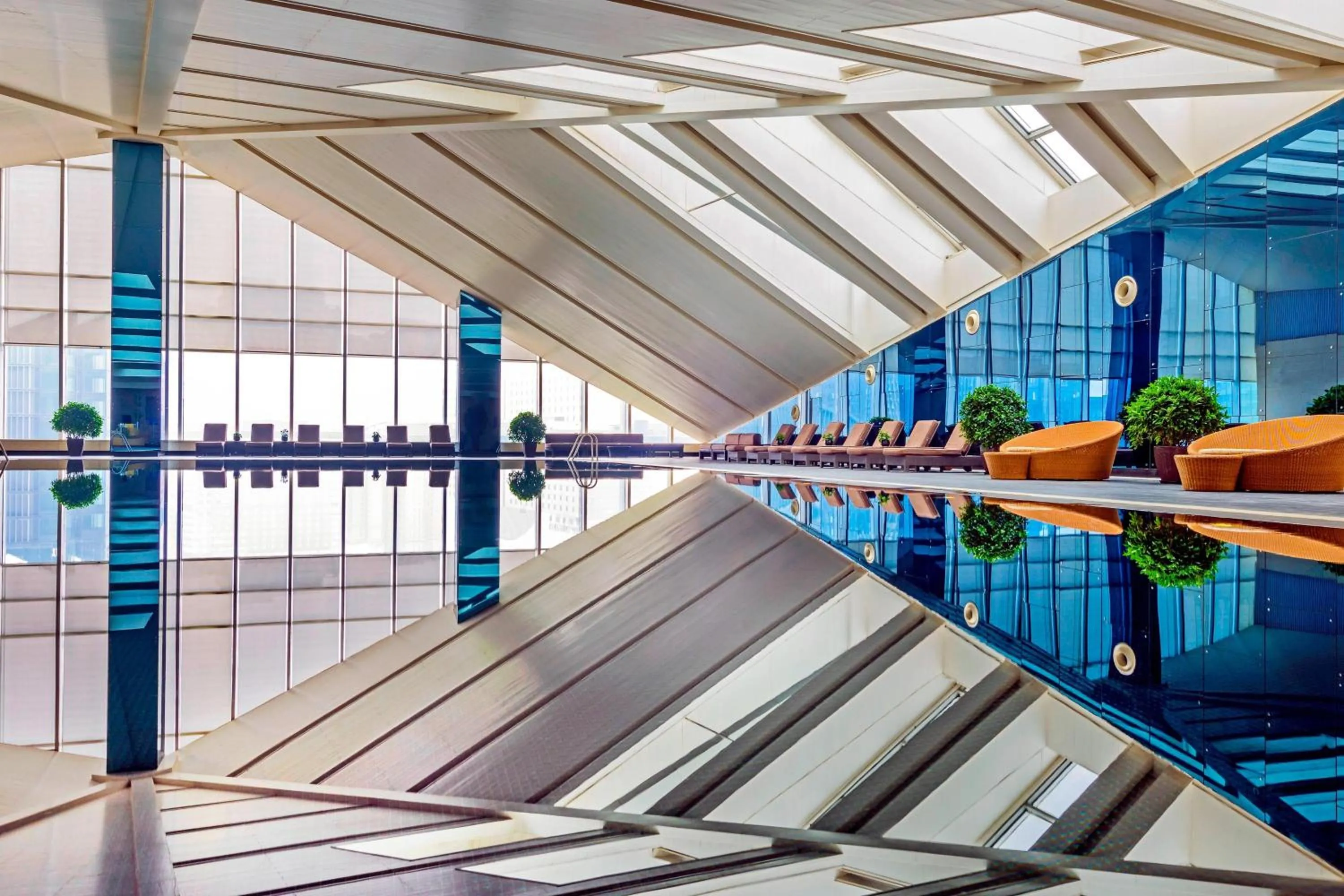 Swimming pool in The Westin Beijing Chaoyang