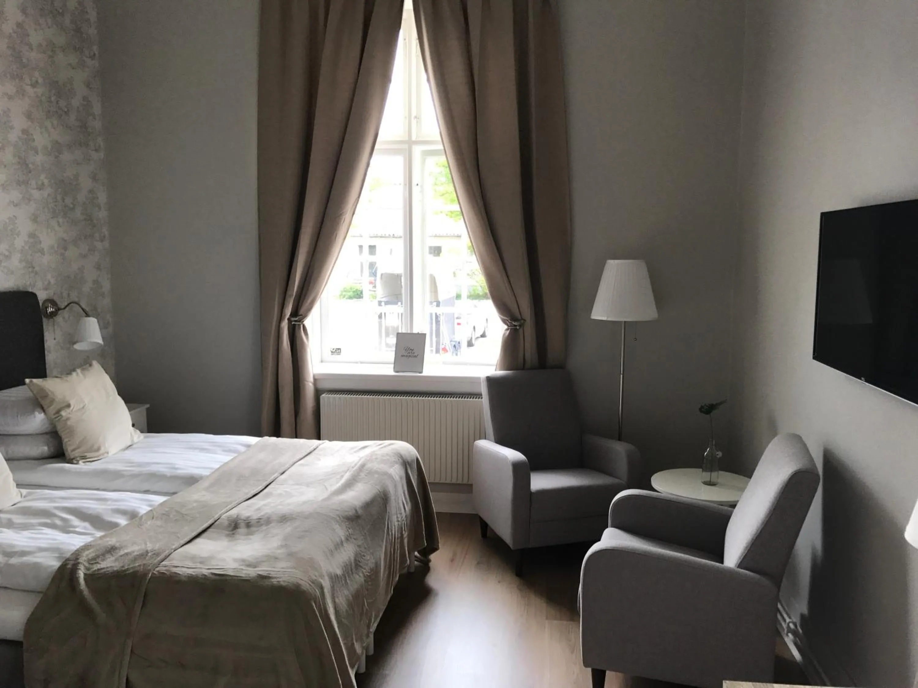 Bed in Hotell Humbla